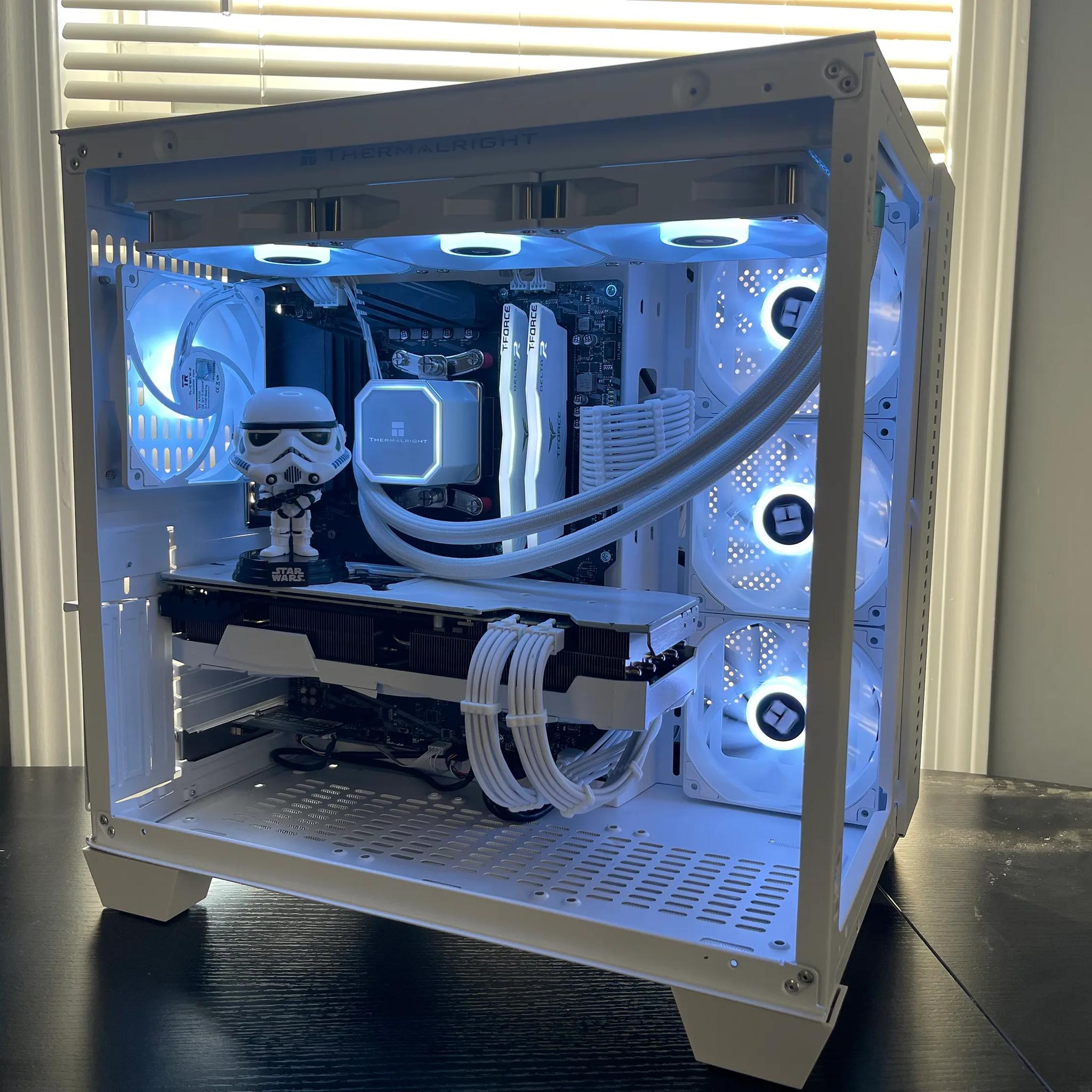 ⚪Stormtrooper⚫🌊Liquid Cooled🌊 RTX 3080 | Ryzen 7 5800X | 1TB NVME | 32GB RAM