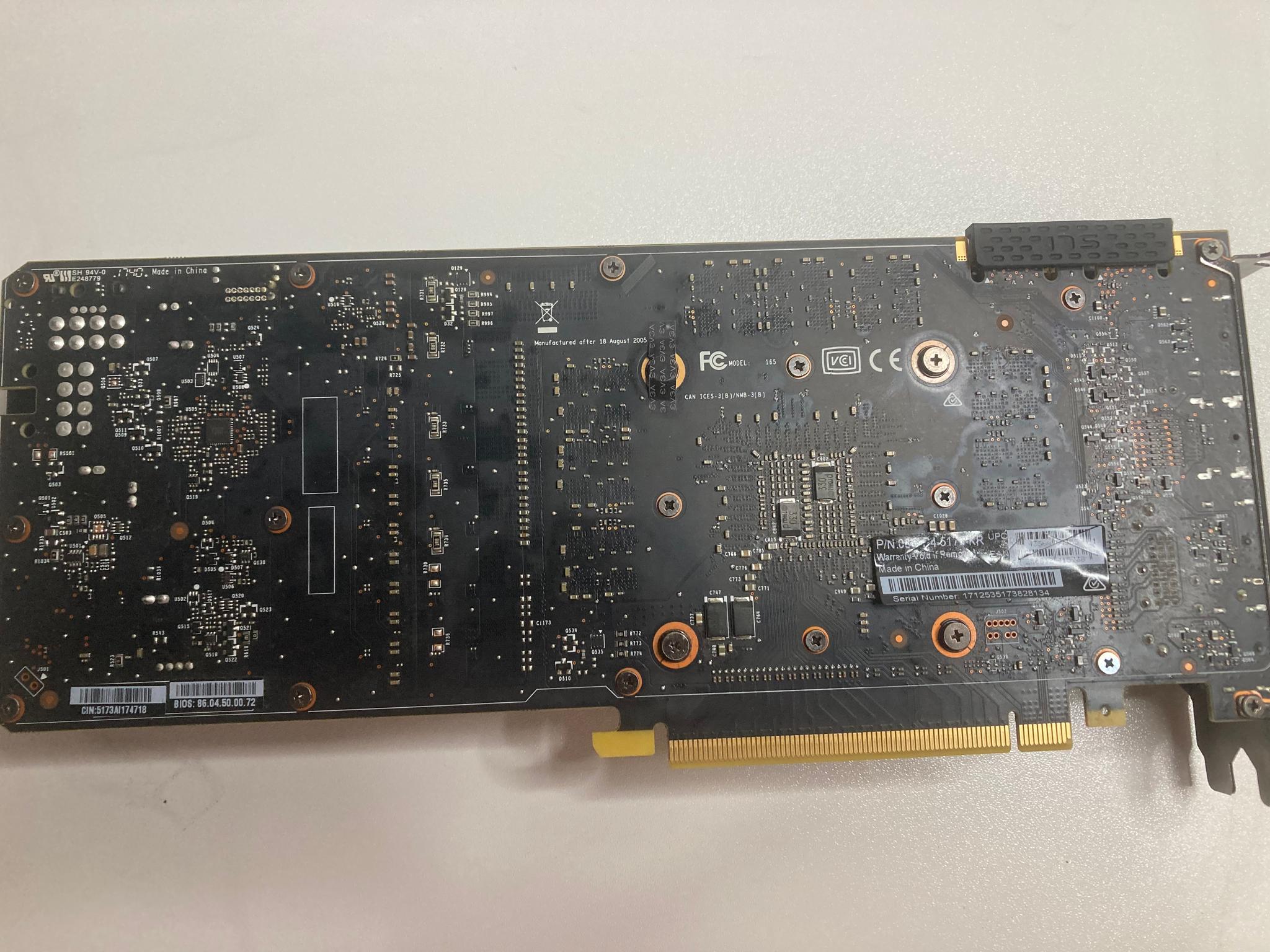 EVGA GTX 1070 SC Black Edition 8GB VRAM