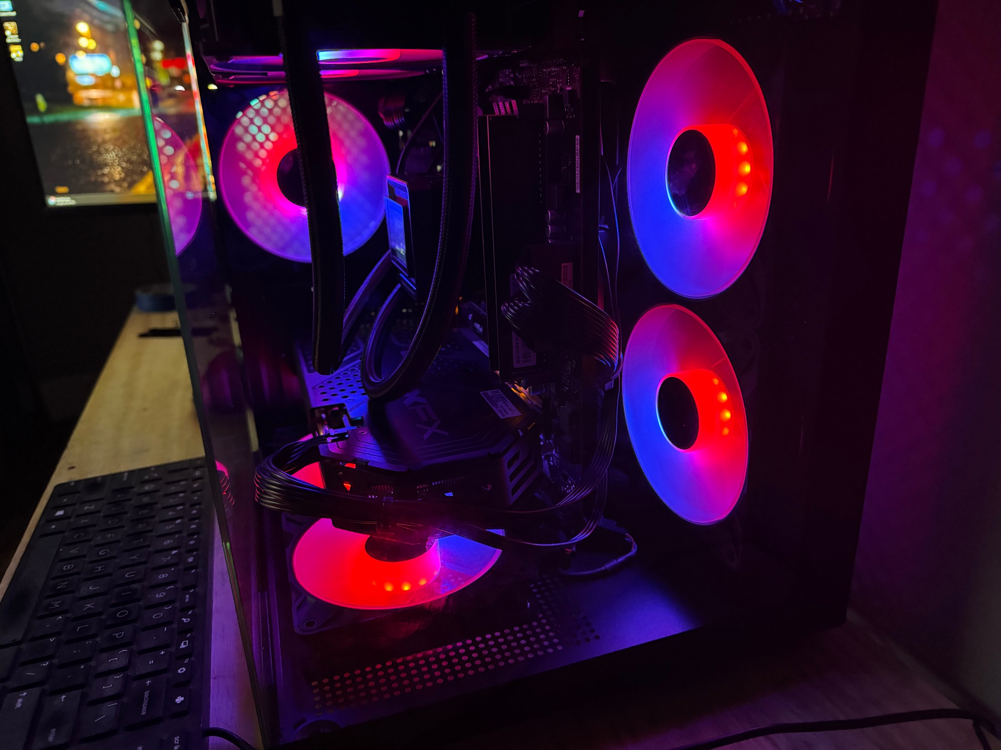 Great 1080p Gaming PC!! Ryzen 5 4500, 16gigs of Ram, XFX RX580 GPU, 1TB NVMe, 1TB HDD, 850w PSU