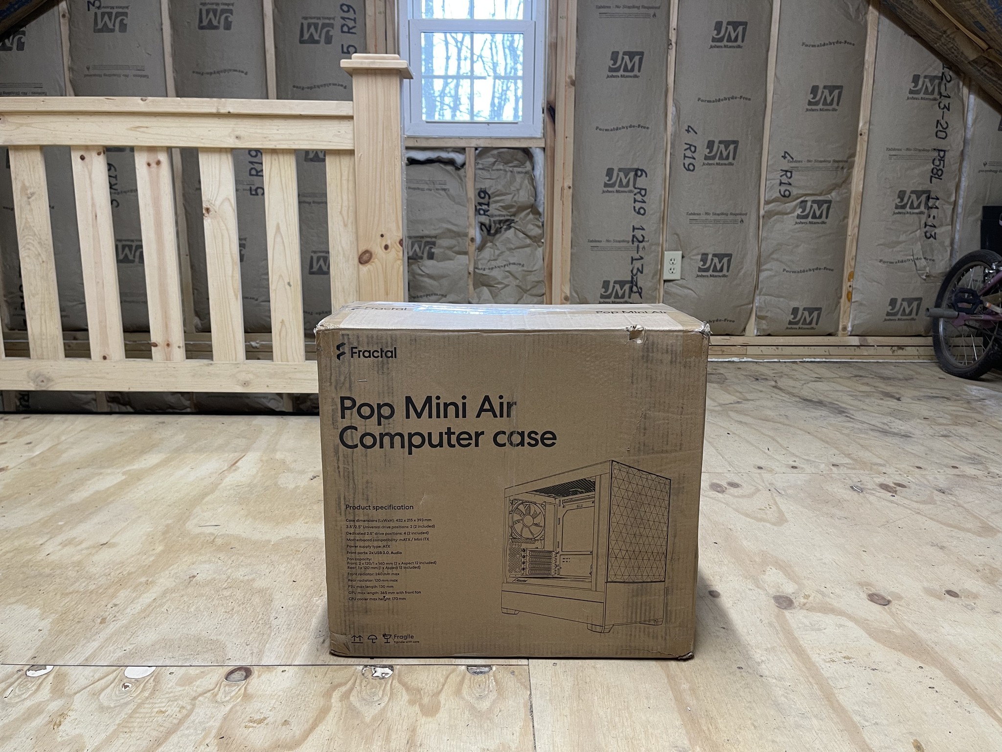 Fractal Pop Mini Air - mATX/Mini ITX PC Case