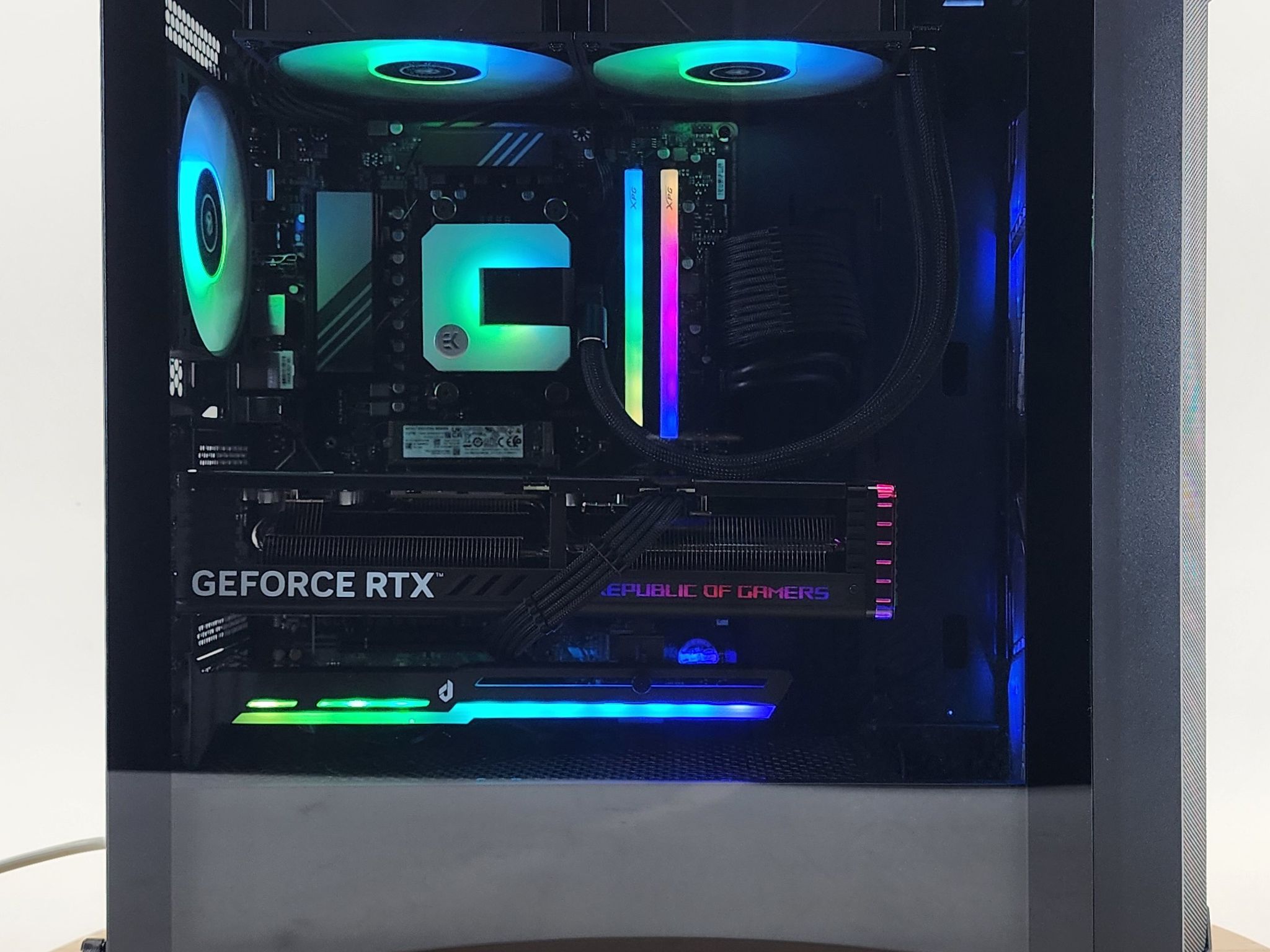 Gaming PC Ryzen 9 7900X3D 32GB RAM 1TB SSD RTX 4060 Ti 16GB Windows 11 Computer