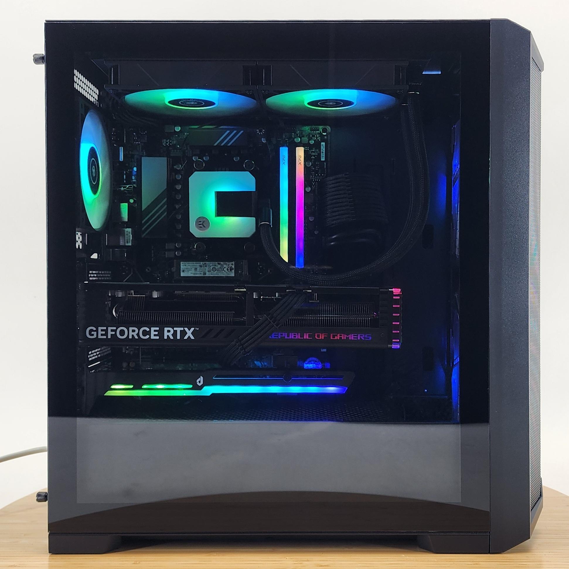 Gaming PC Ryzen 9 7900X3D 32GB RAM 1TB SSD RTX 4060 Ti 16GB Windows 11 Computer