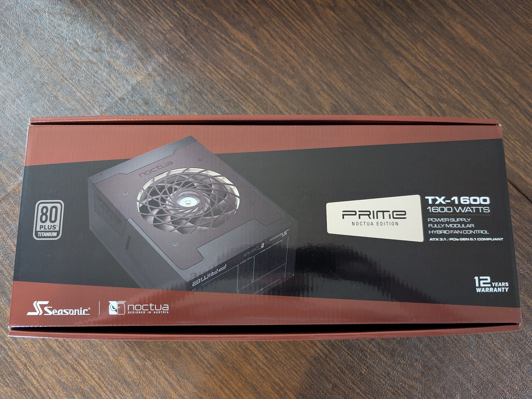Seasonic PRIME TX-1600 Noctua Edition - BNIB - HARD TO FIND