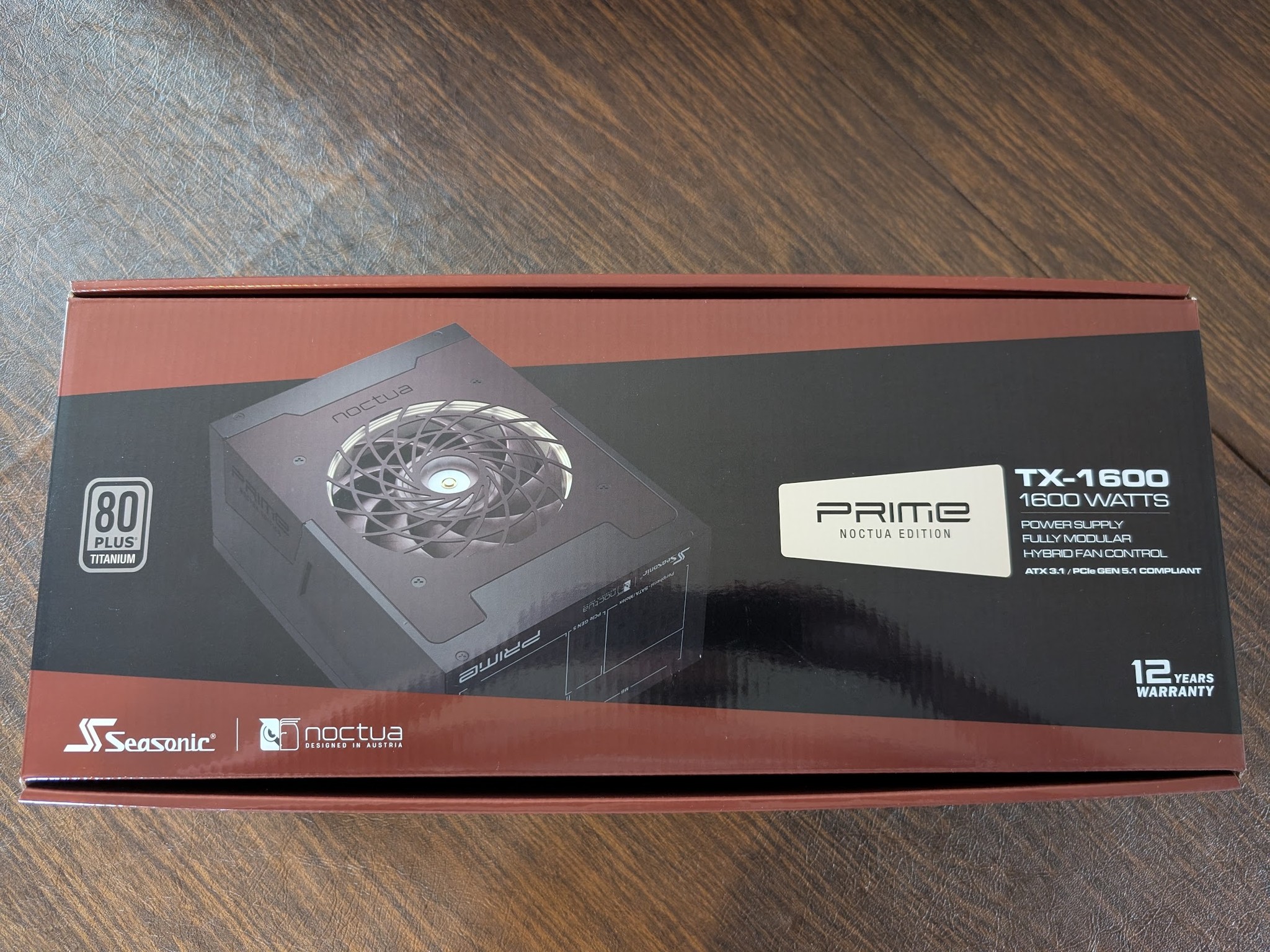 Seasonic PRIME TX-1600 Noctua Edition - BNIB - HARD TO FIND
