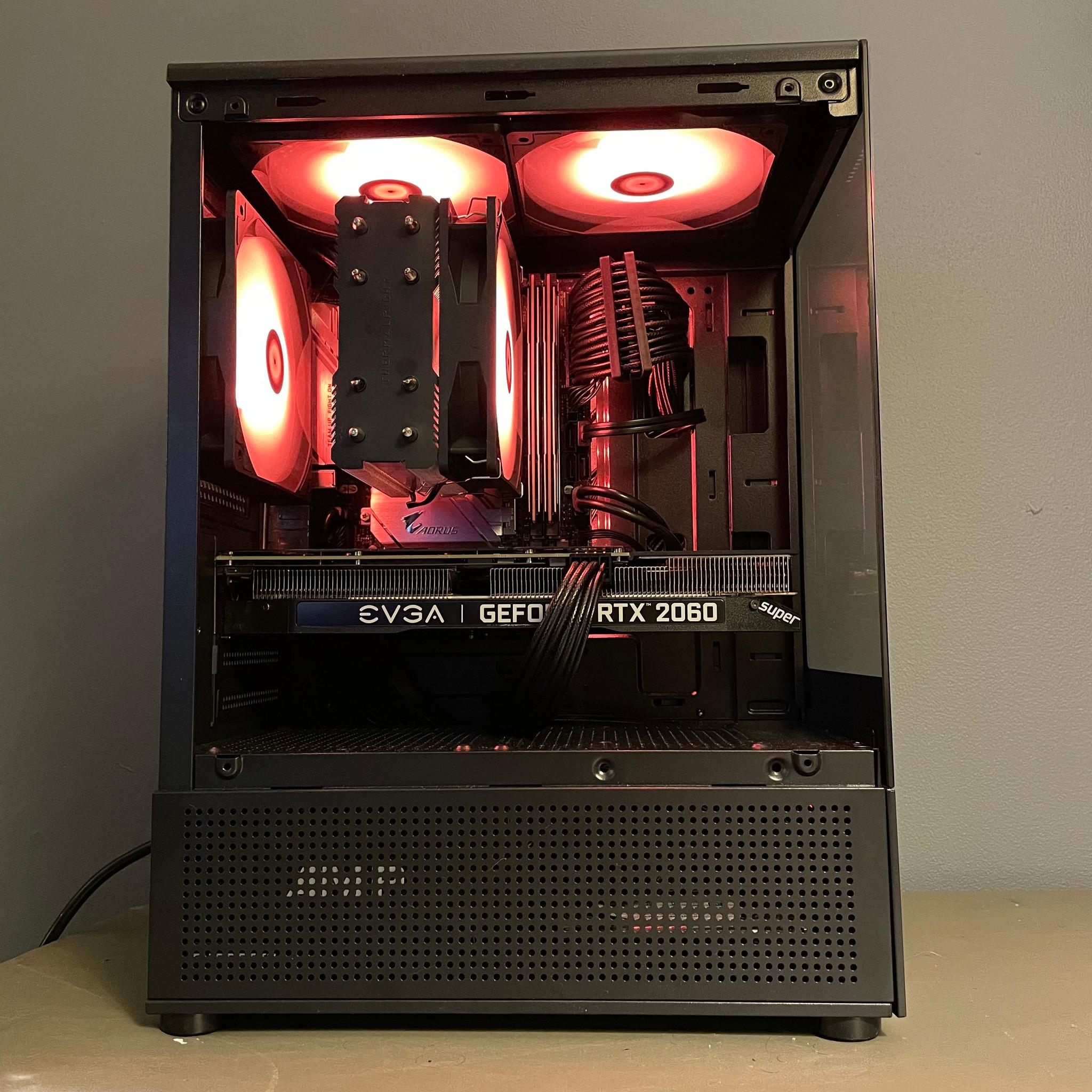 RTX 2060 Super Gaming PC | i5-9600K | 16GB RAM | 3TB HDD + 250GB SSD | RGB All-Black