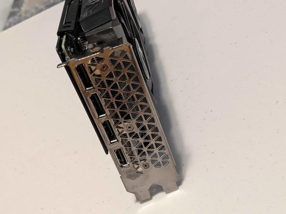 Nvidia GeForce RTX 3060 Ti 8GB Zotac Twin Edge OC (one year used, original box)