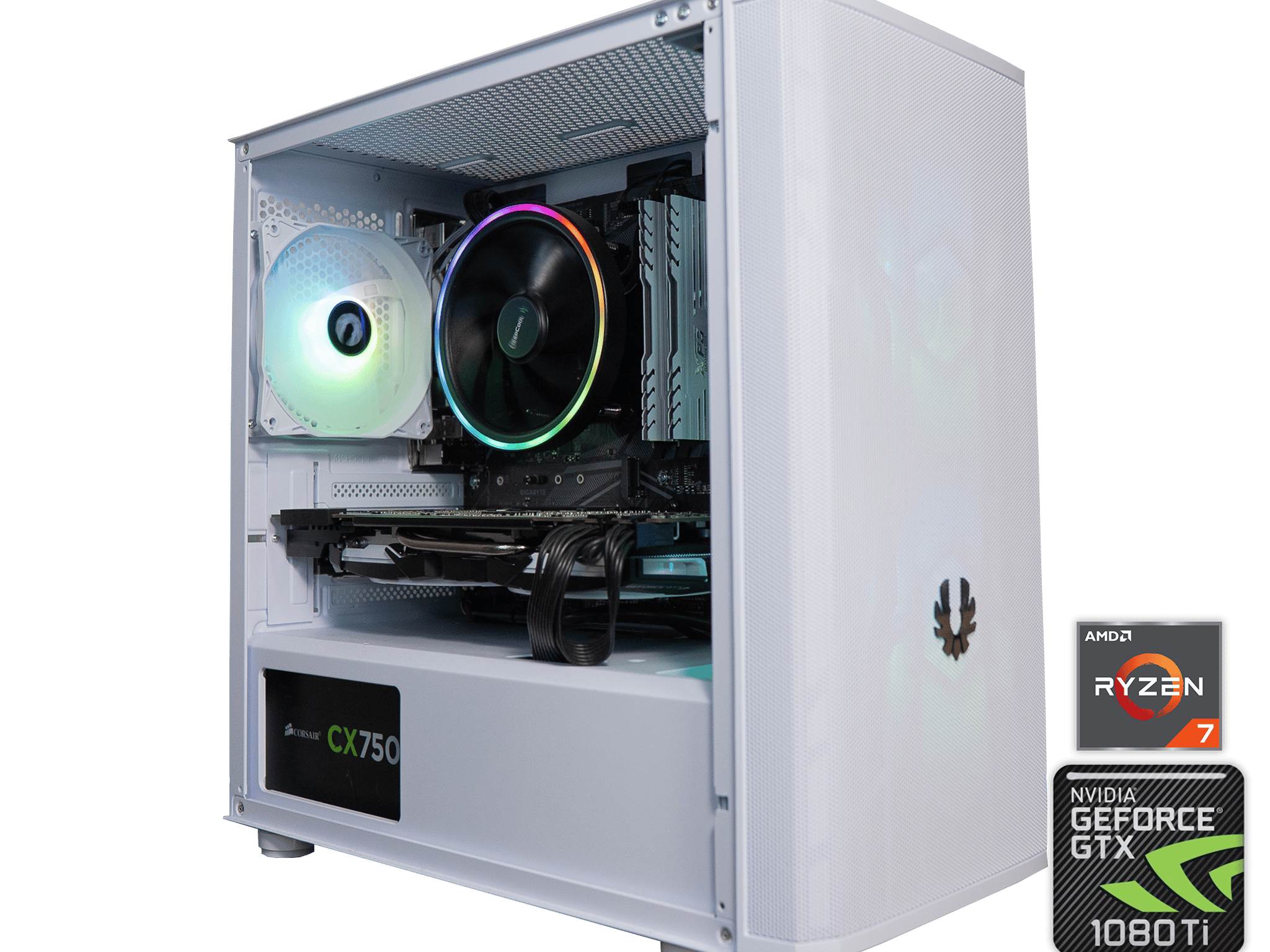 🌨🌨 | MSI GTX 1080Ti 11GB | RYZEN 7 5700X | 16GB DDR4 RAM | 1.25TB | Arctic Rainbow
