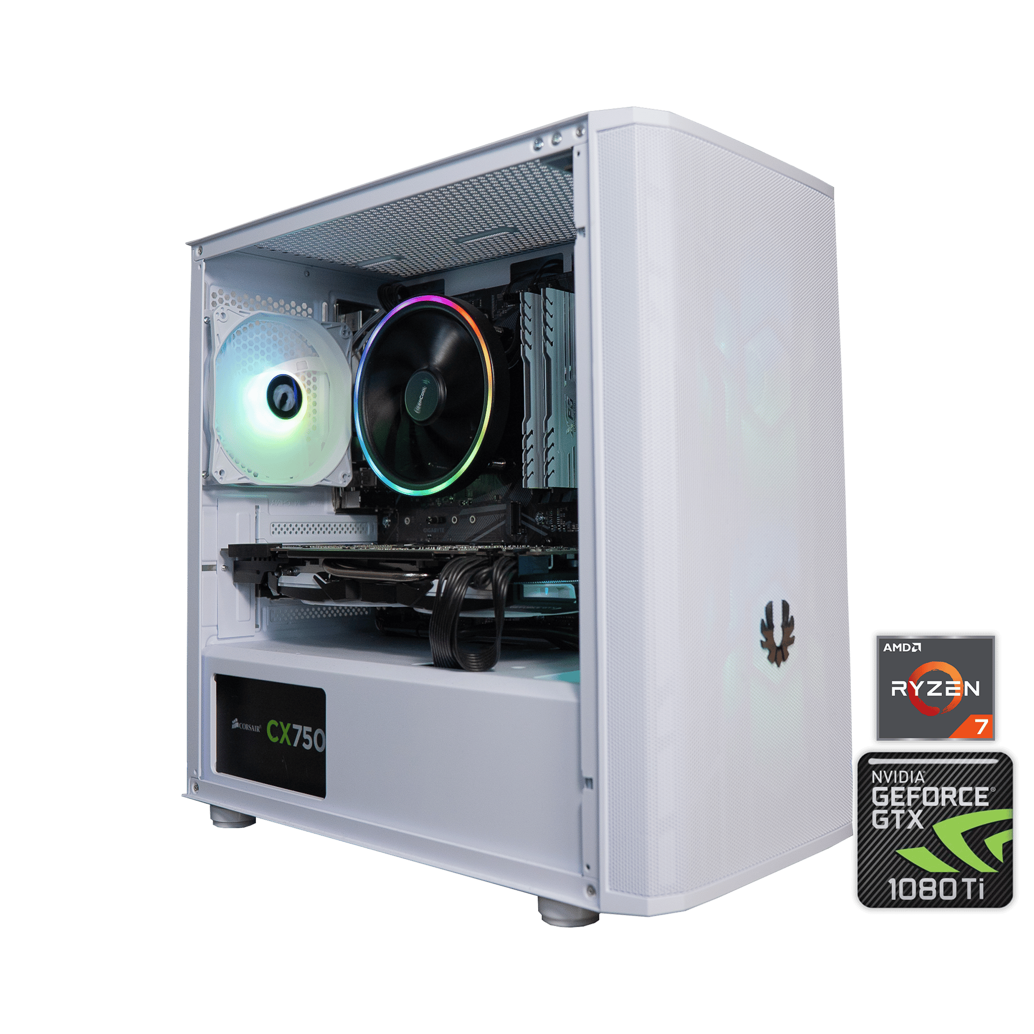 🌨🌨 | MSI GTX 1080Ti 11GB | RYZEN 7 5700X | 16GB DDR4 RAM | 1.25TB | Arctic Rainbow