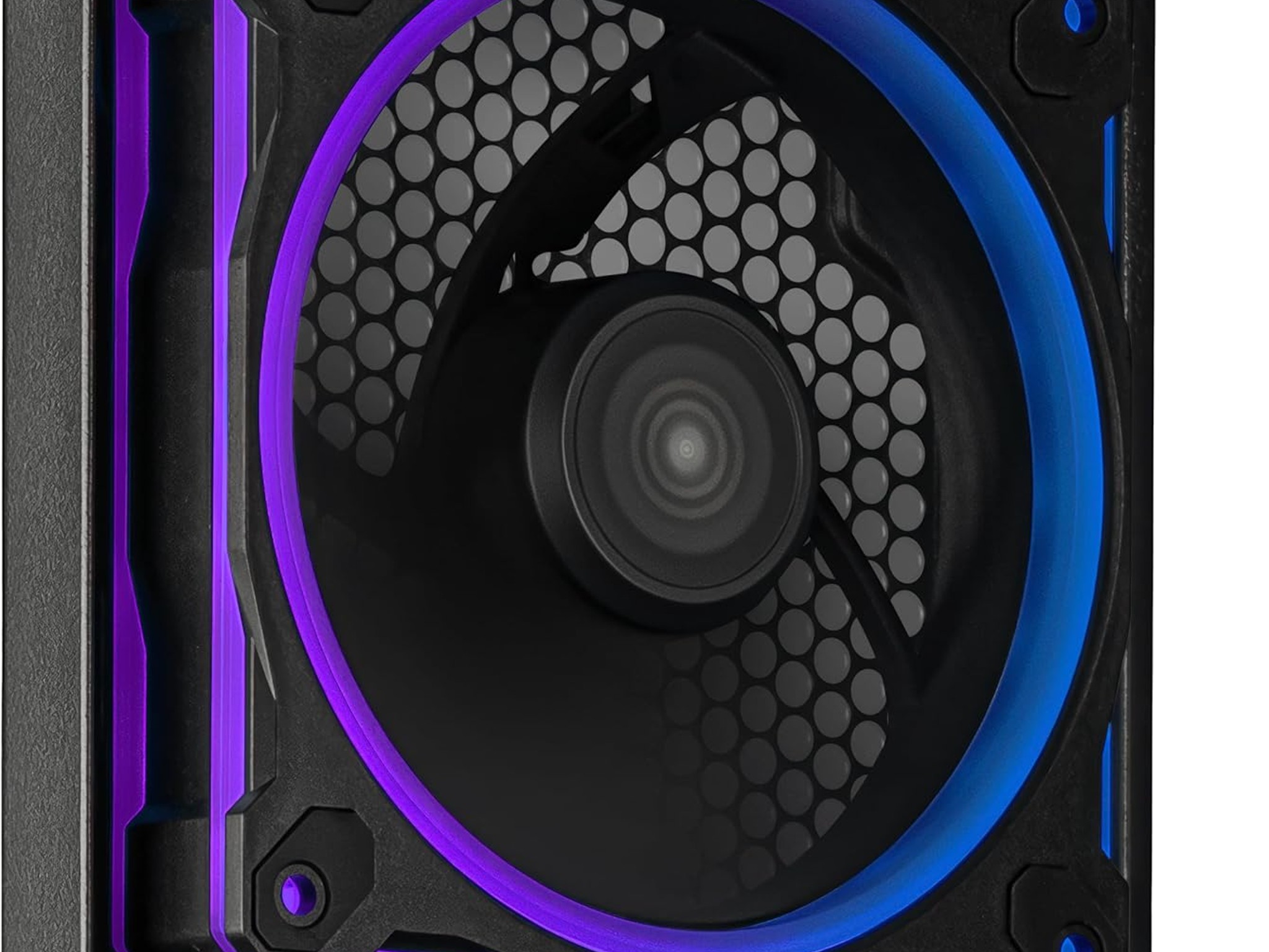 Title: ASUS Prime AP202 ARGB Panoramic mATX Case - Black – Like New