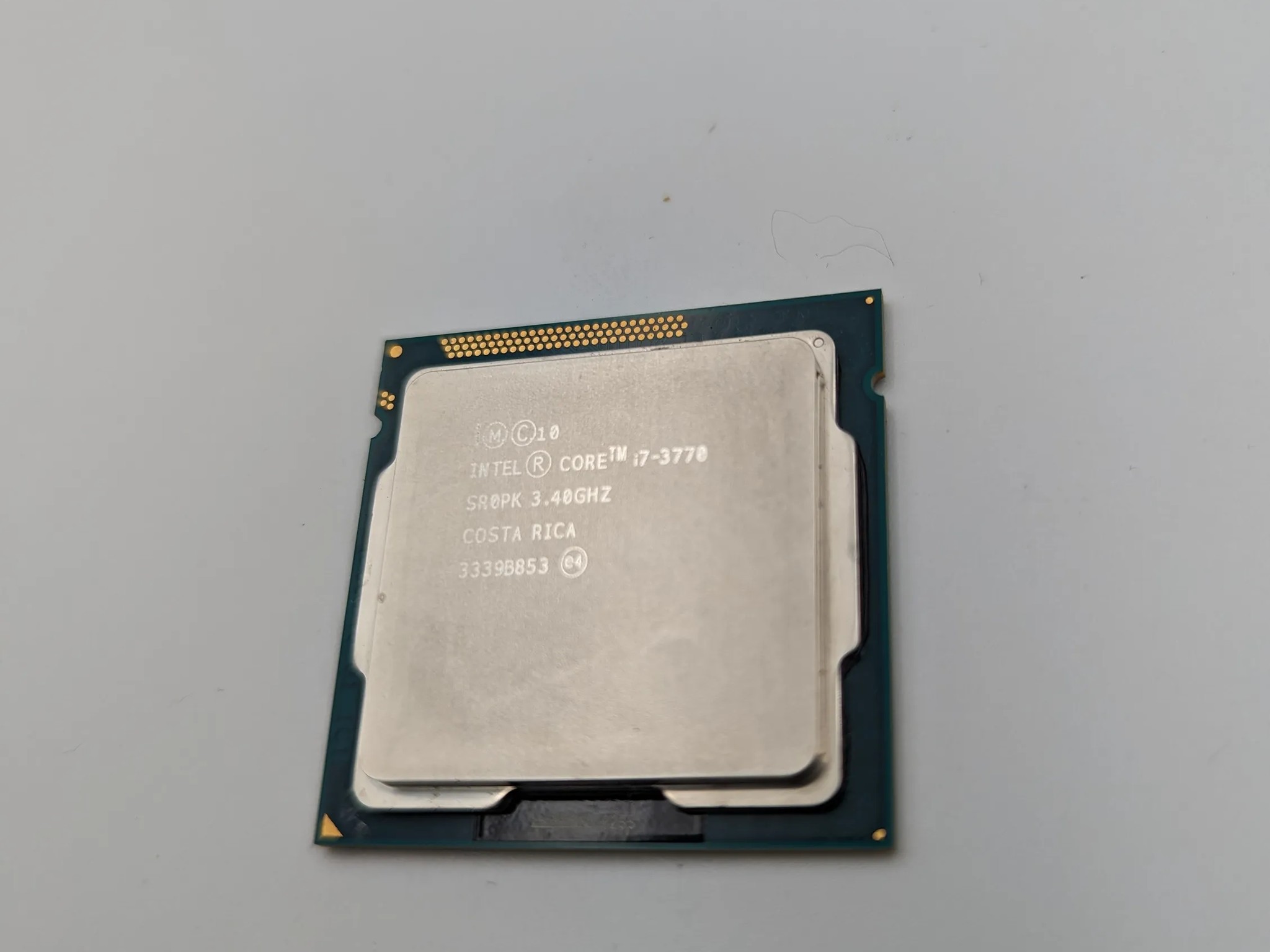 i7-3770 @ 3.4 ghz CPU. LGA 1155