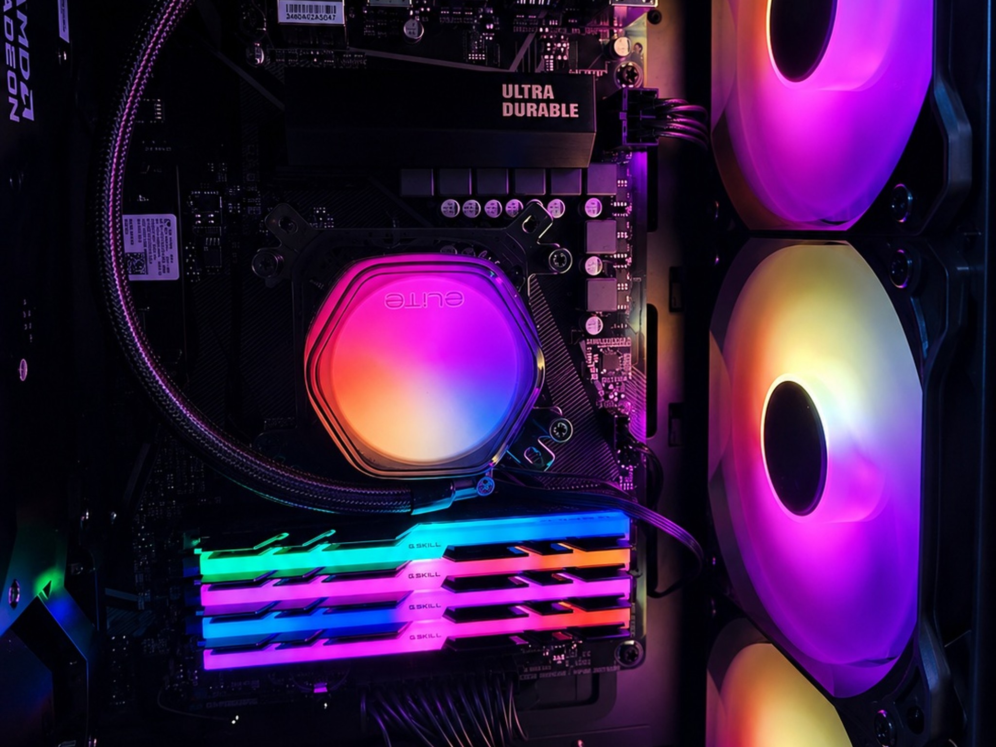 RX 9060 XT 16GB 1440p Gaming PC | Ryzen 5 5600X3D | 32GB RGB | 1TB SSD | Wi-Fi | Bluetooth | Win 11