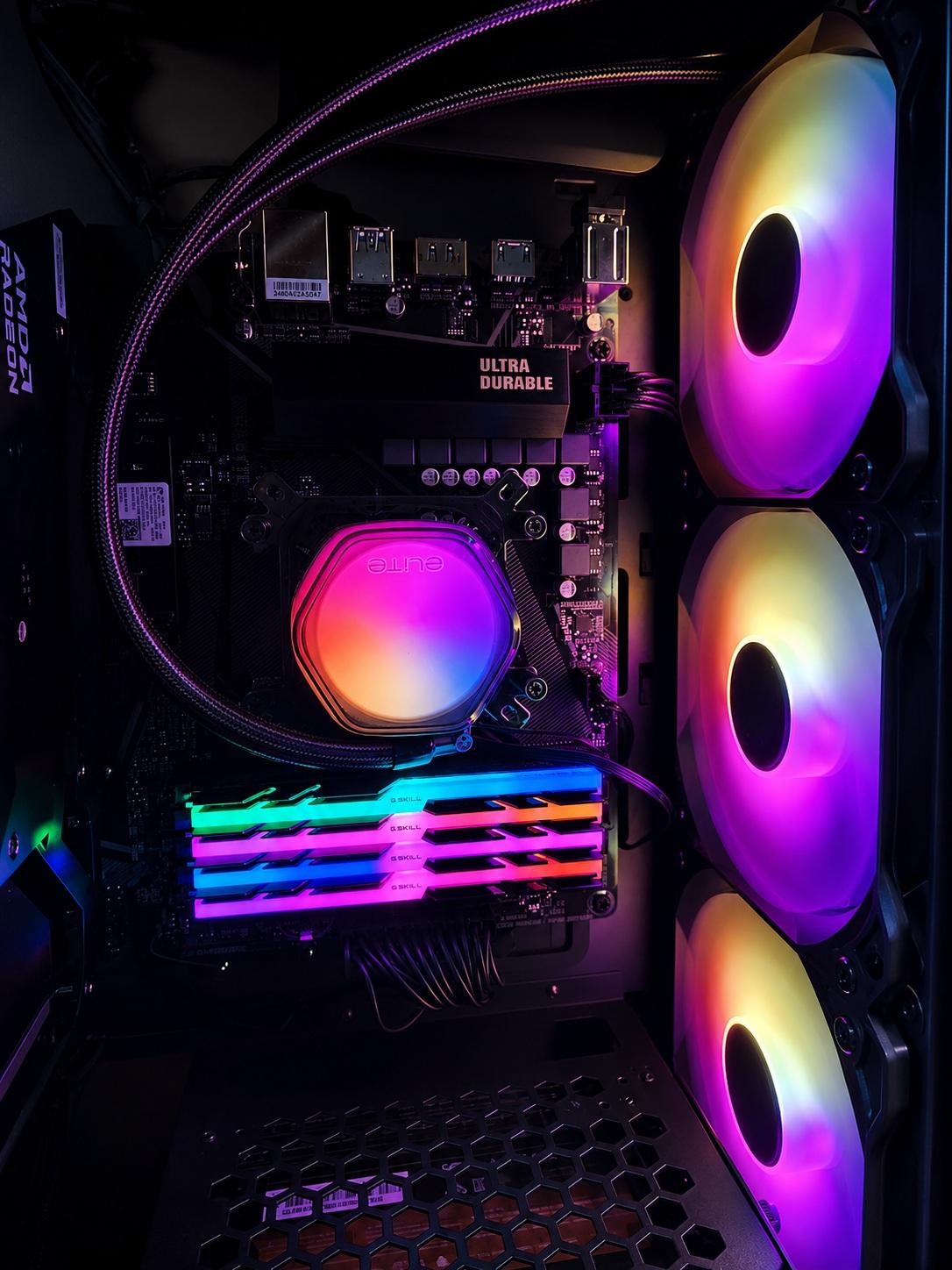 RX 9060 XT 16GB 1440p Gaming PC | Ryzen 5 5600X3D | 32GB RGB | 1TB SSD | Wi-Fi | Bluetooth | Win 11
