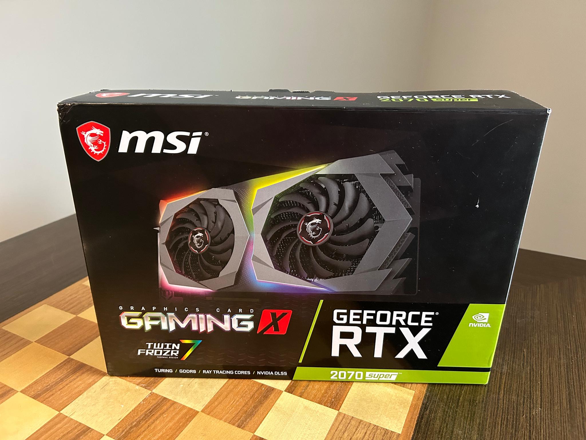 MSI RTX 2070 Super Gaming X Graphics Card