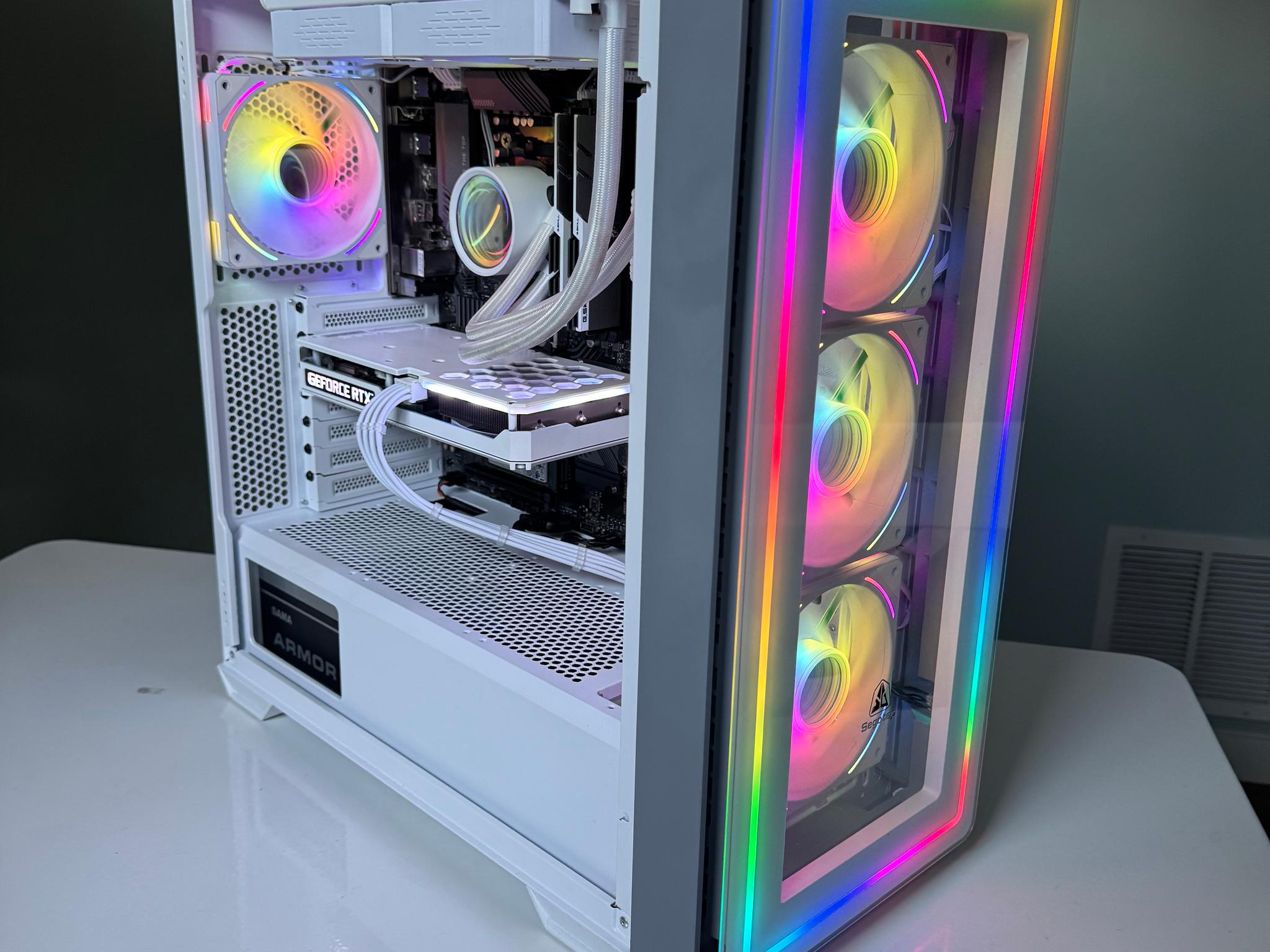 Infinity Frost | Custom Gaming PC | 3060 TI - R5 3600 - 16GB Ram - 512 Nvme