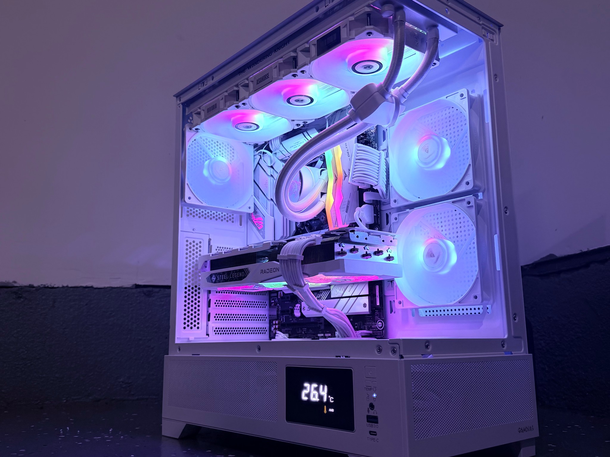 ⚪️"Celestial Pearl"⚪️| 1440p Gaming | Ryzen 7 7700X | RX 7800XT 16GB | 32B DDR5 | 1TB NVMe Storage