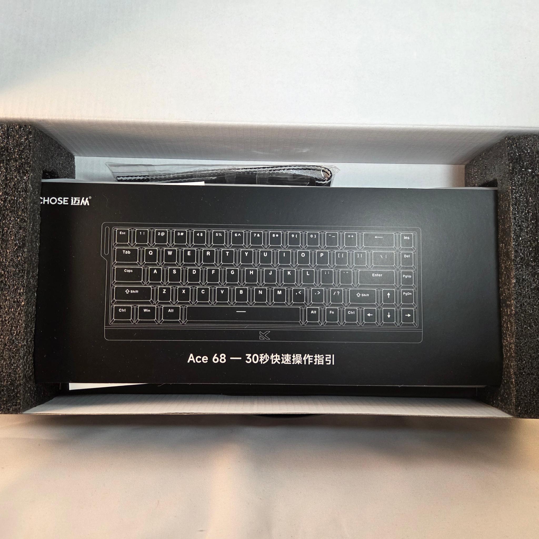 MCHOSE ACE68 Hall Effect Mechanical Keyboard 68% Layout