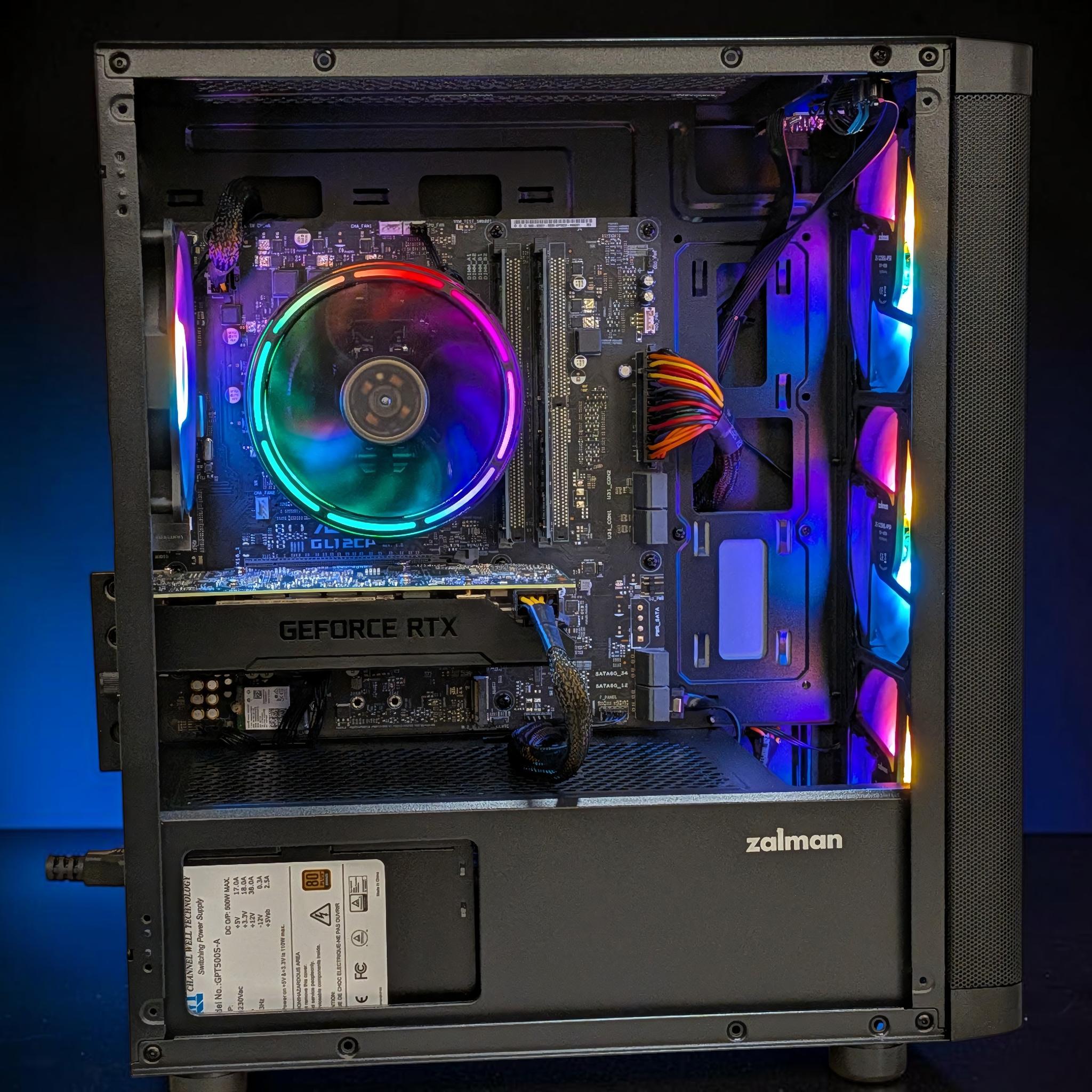 🔥 Gaming PC | GeForce RTX 2060, Core i5-8400, 16GB RAM, 480GB SSD, WIFI, Win 11 Pro