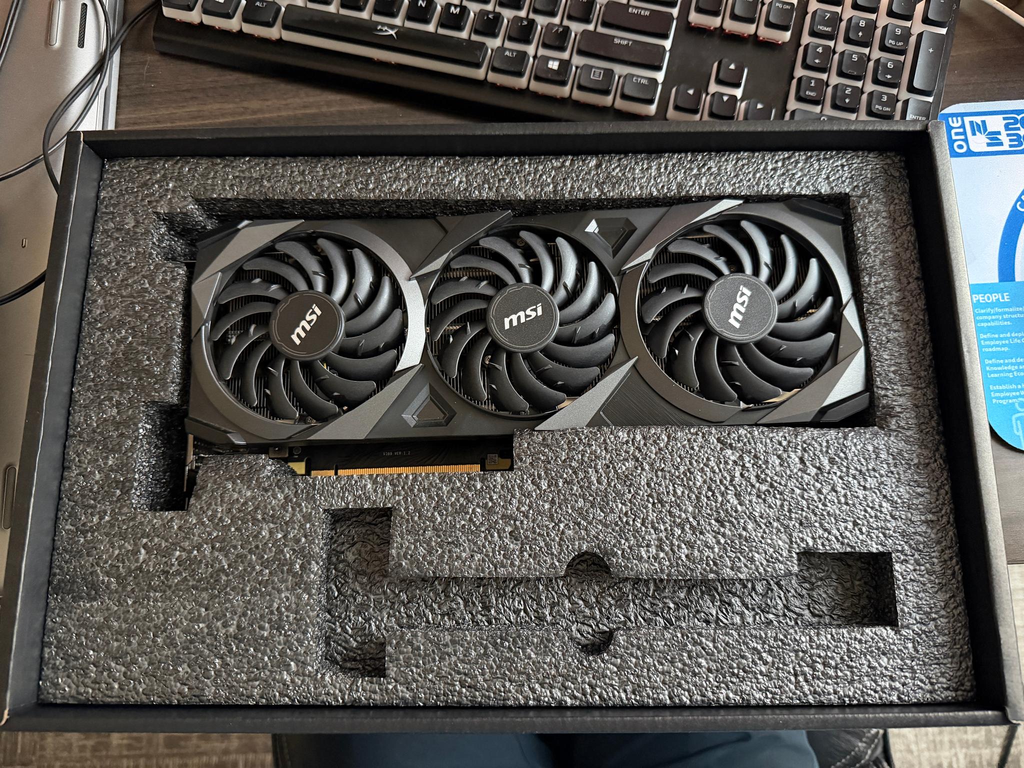 MSI VENTUS 3X PLUS OC GeForce RTX 3080 10GB LHR - Image 5