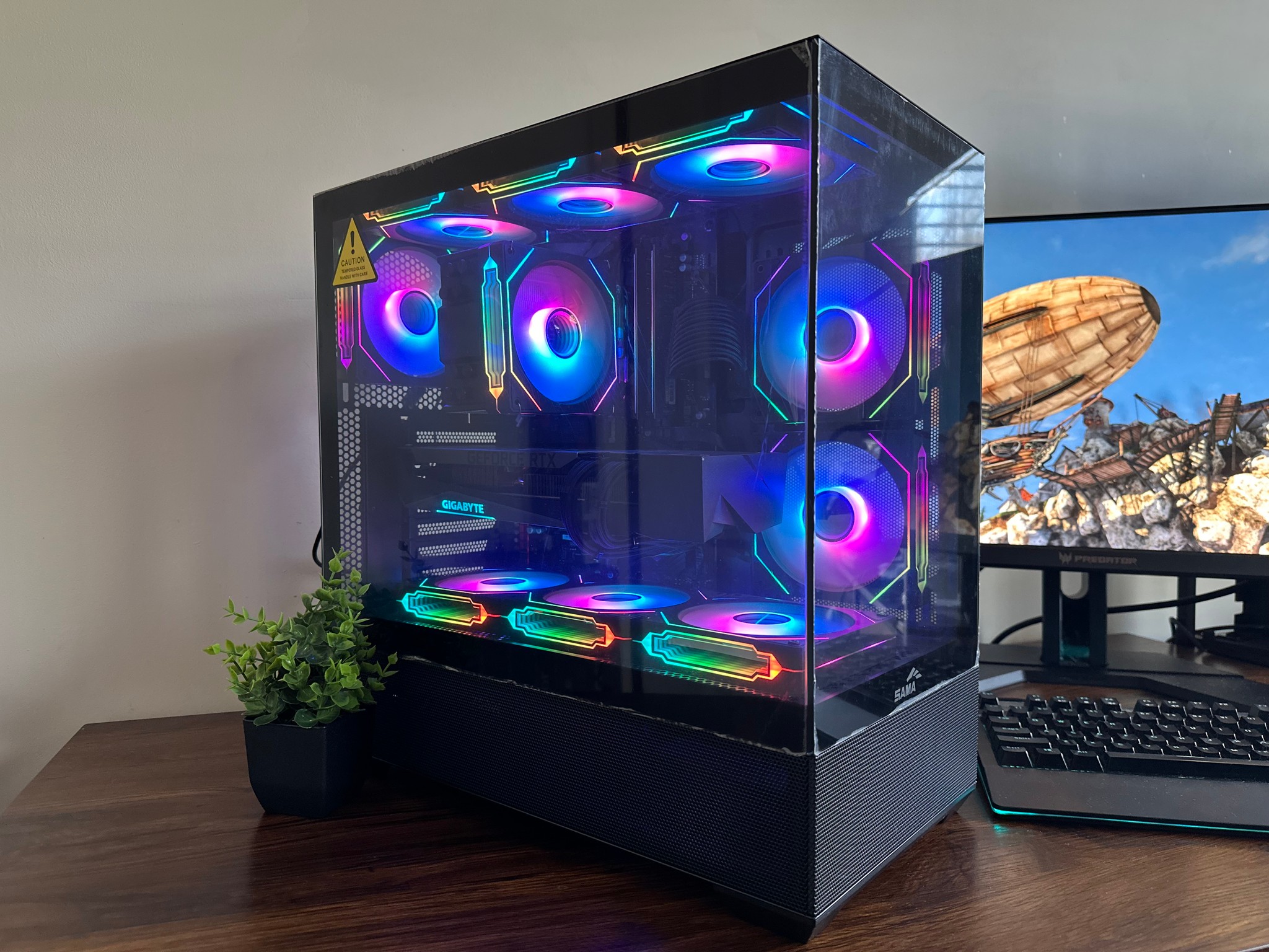 Gaming PC | RTX 3070 Ti | Ryzen 5 | 32GB RAM | 1TB SSD | Windows 11 | Wifi & BT