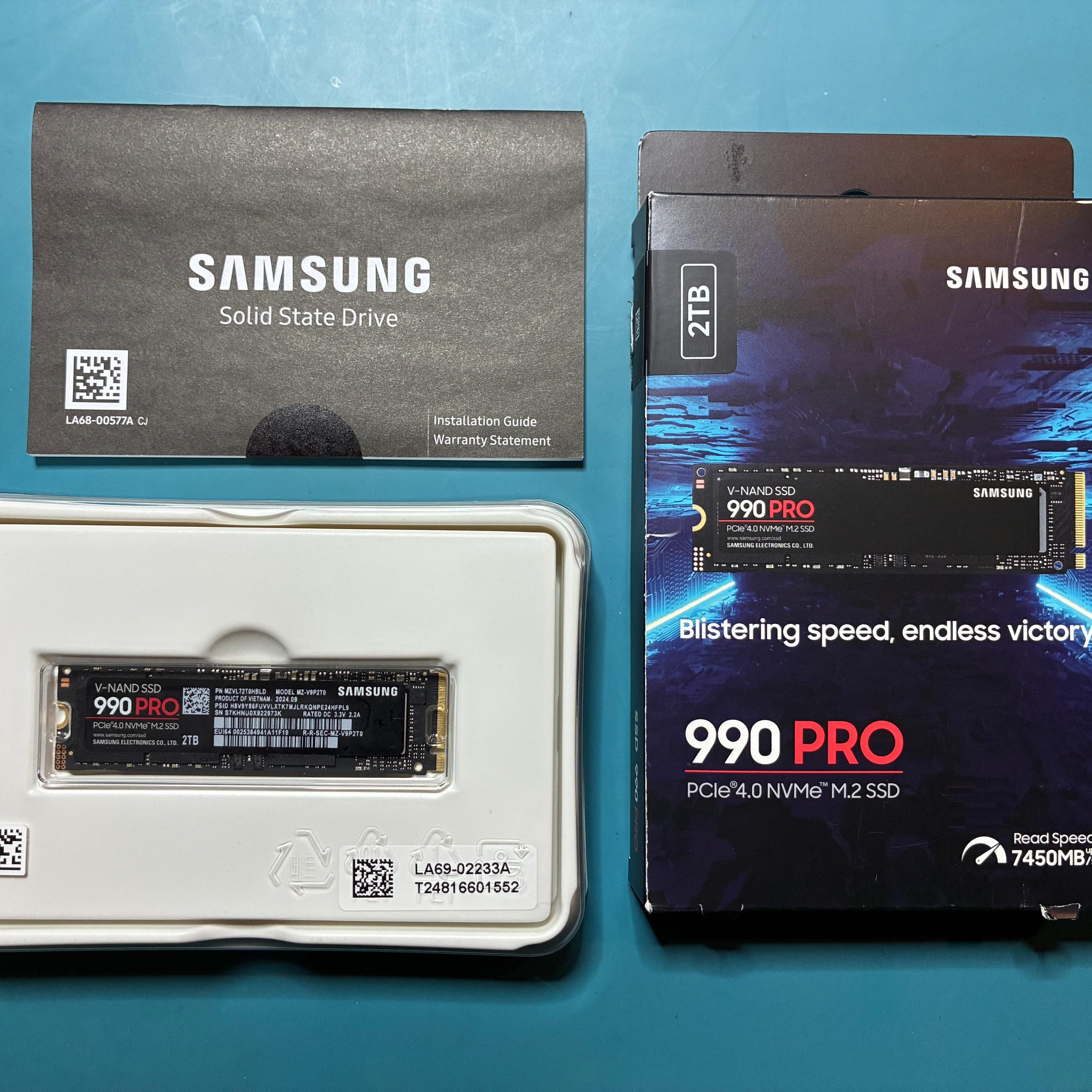 Samsung 990 PRO M.2 2280 2TB (SSD)