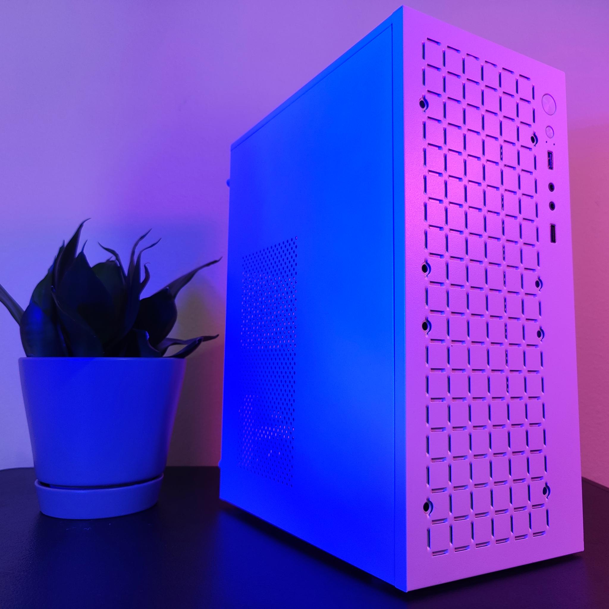 Custom Xeon 10C 20T 8GB RAM AMD FIREPRO S7000 Nobara Linux Gaming PC