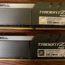 G.SKILL Trident Z RGB Series DDR4 RAM 32GB (2x16GB) Intel AMD Desktop Memory RAM