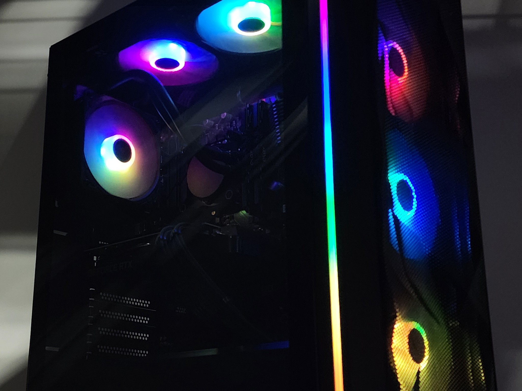 Gaming PC i7-11700F 16GB RAM 500GB SSD+1TB HDD RTX 3060 Ti 8GB Win11 PC