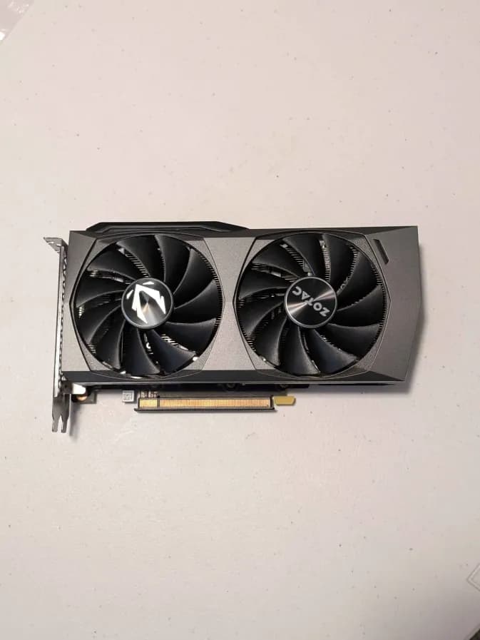 Nvidia GeForce RTX 3060 Ti 8GB Zotac Twin Edge OC (one year used, original box)