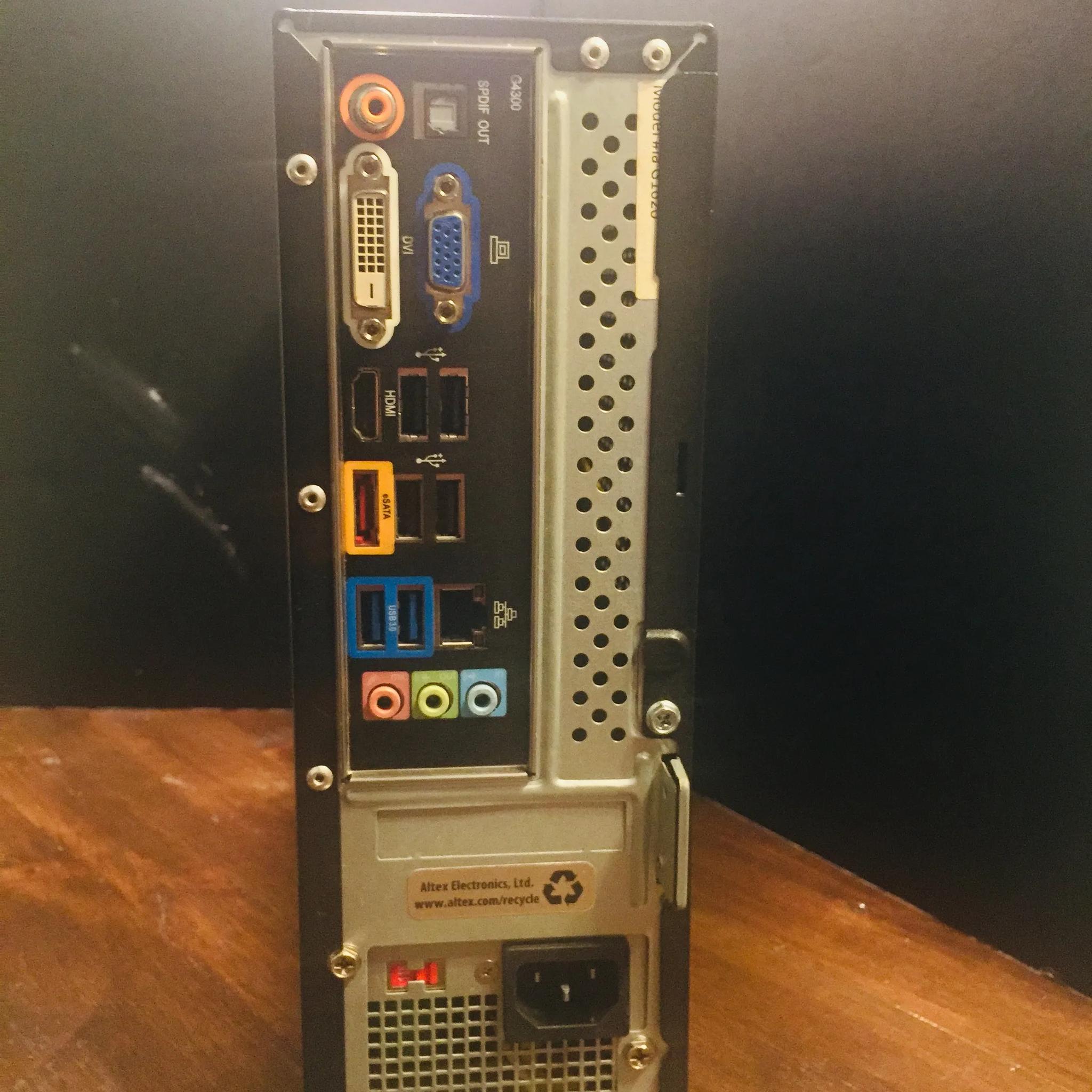 Altex Office PC Intel i3-3220, 8GB Ram, NO HDD/OS