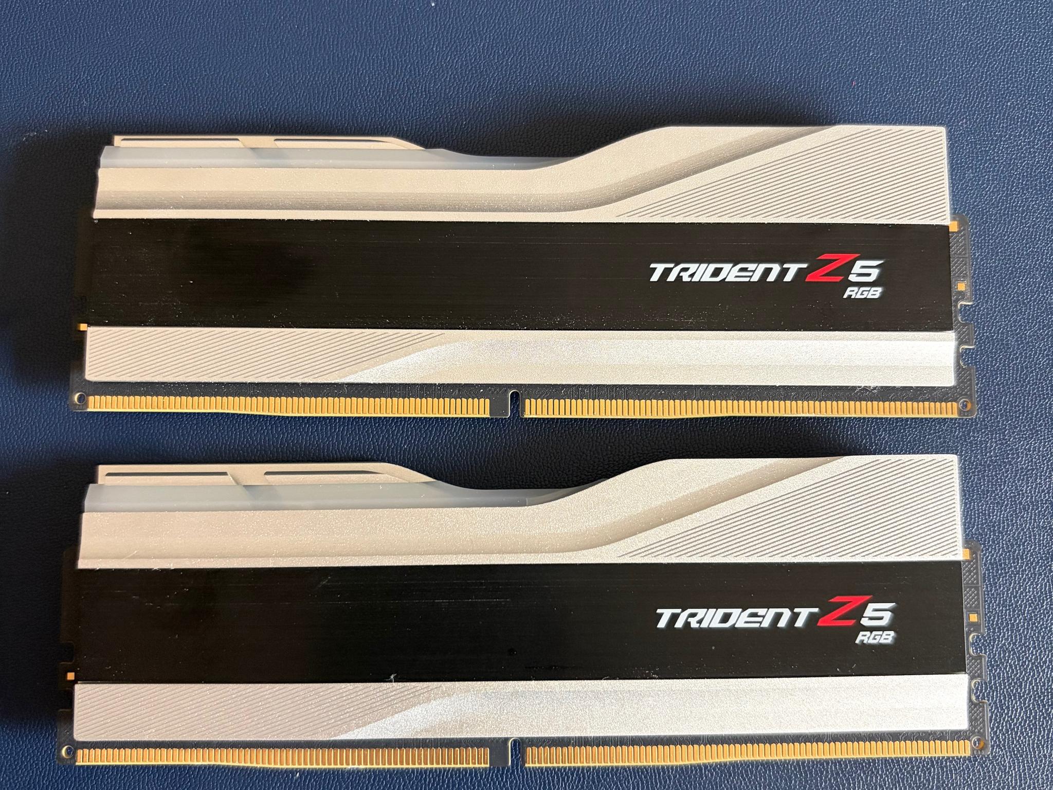 32GB (2 x 16GB) Trident Z5 RGB 6400mhz DDR5
