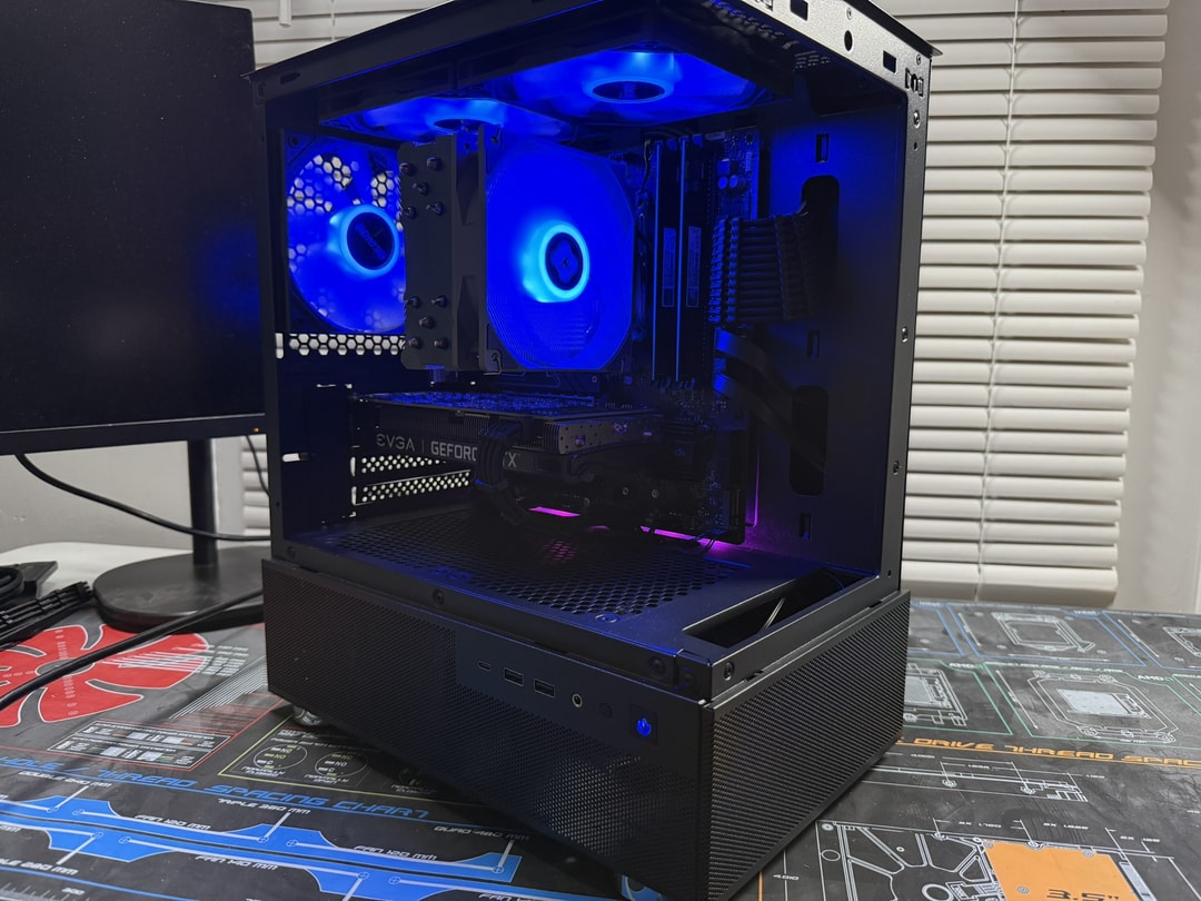 ♚Black Gaming PC | RYZEN 5 3600 | RTX 3060 12gb | 16GB RAM | 1TB