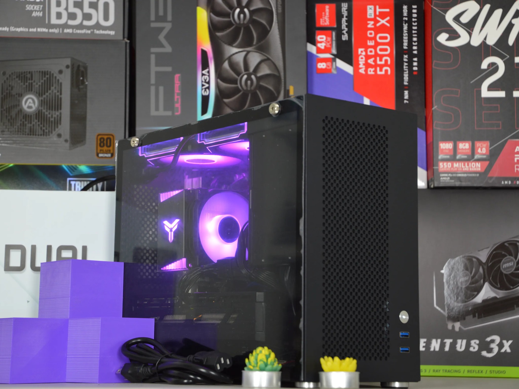 ⬛SFF⬛| RTX 3070 8GB | INTEL I5-10600KF | 32GB DDR4 RAM | 1TB NVME SSD | Box o' Performance |
