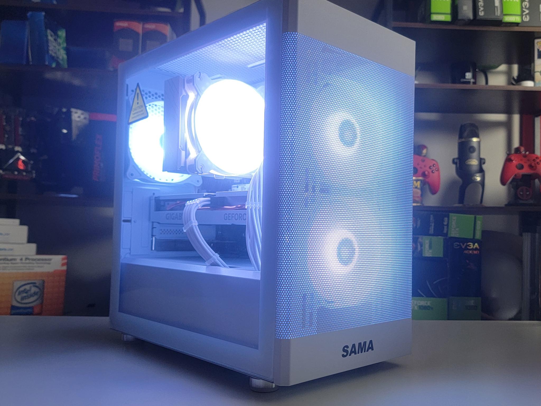 Whiteout RGB Gaming PC – Ryzen 5 7600X, RTX 4060, 32GB DDR5, 1TB NVMe ⚡️