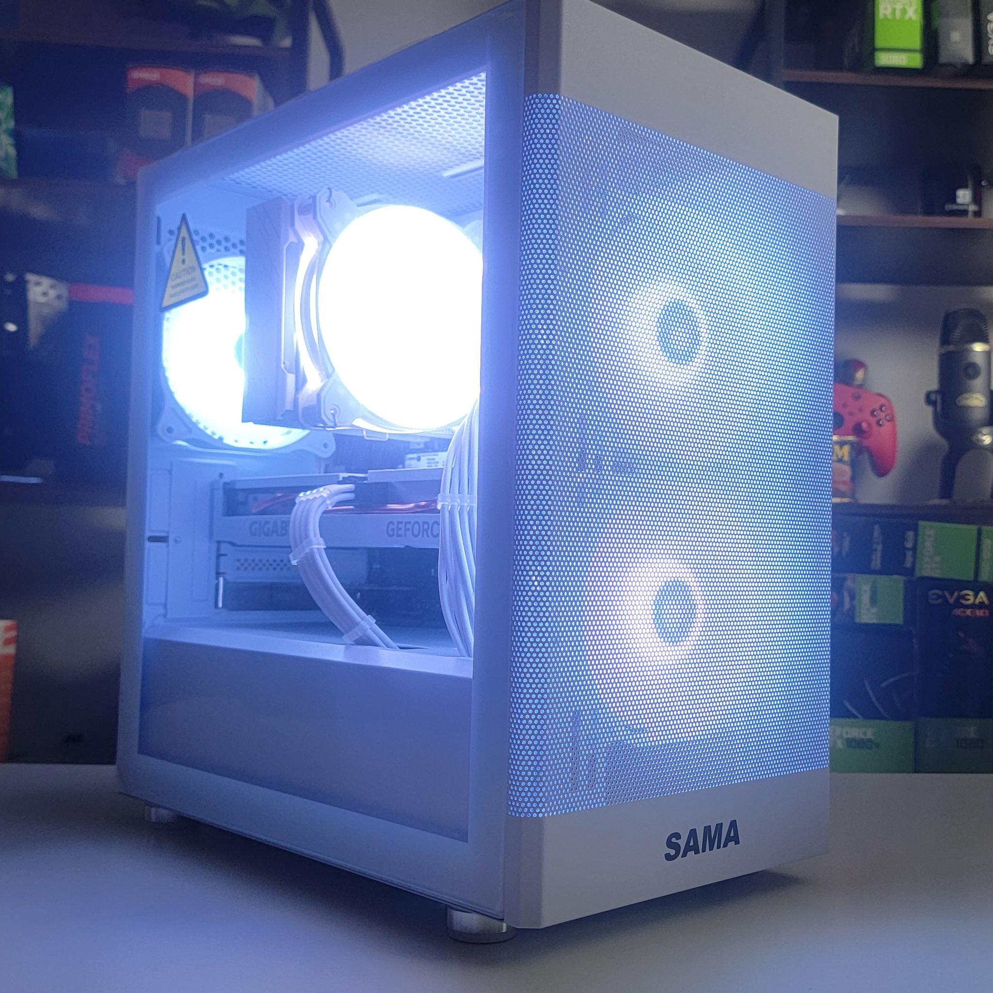 Whiteout RGB Gaming PC – Ryzen 5 7600X, RTX 4060, 32GB DDR5, 1TB NVMe ⚡️