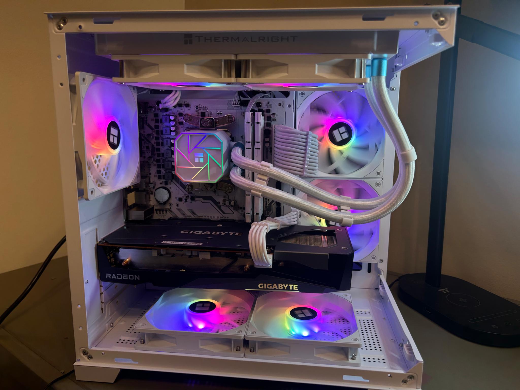 ❄️⚪️1440p Liquid-Cooled Gaming PC⚪️❄️