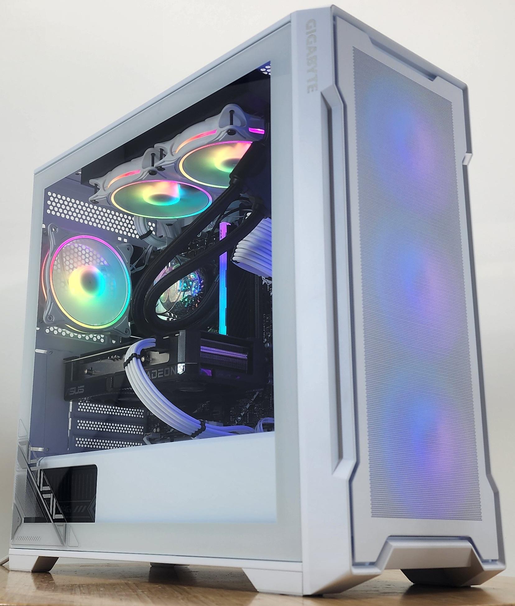 Gaming PC i5-14400F 16GB RAM 1TB SSD RX 7600 XT 16GB Windows 11 Computer