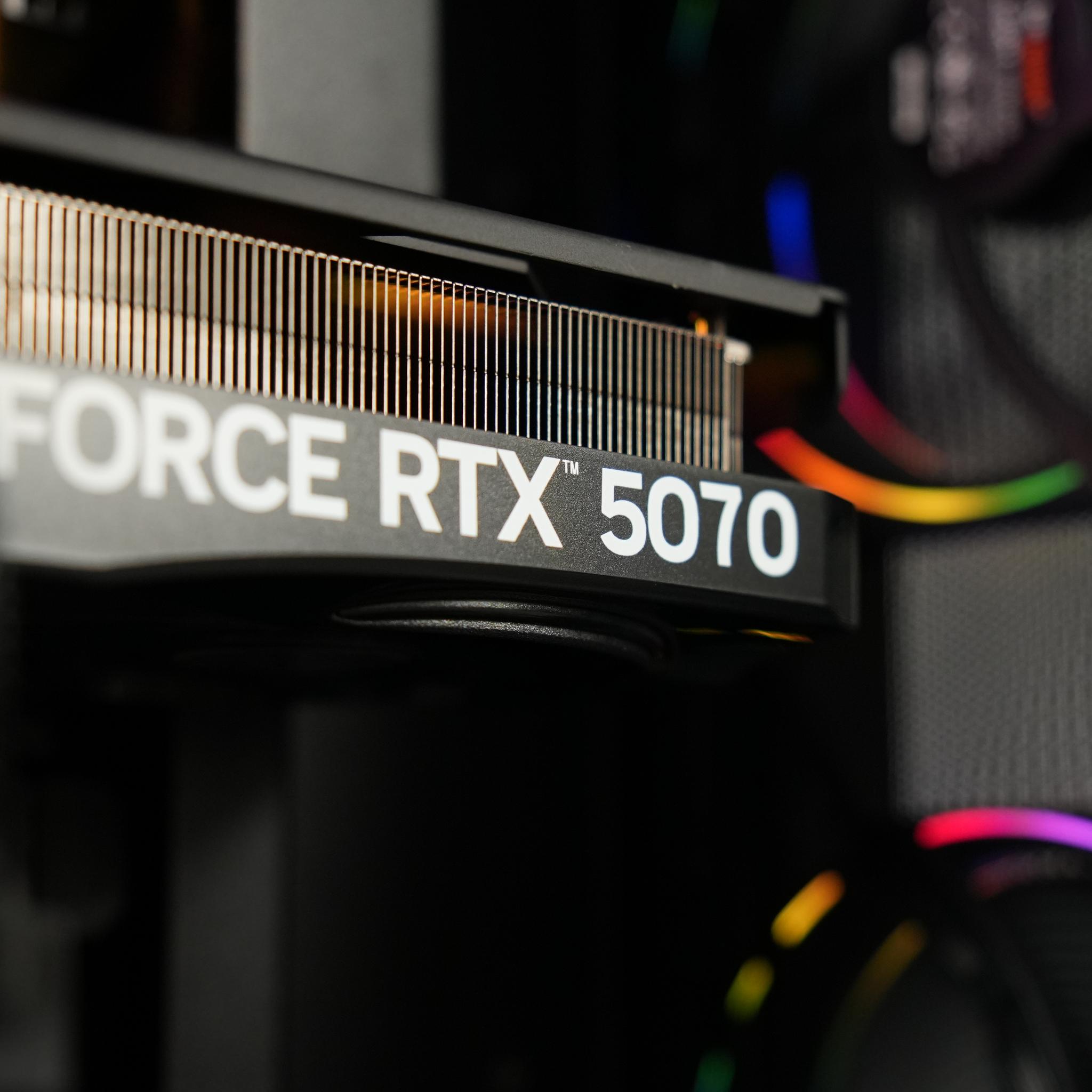 Gaming PC | RTX 5070 | 32GB DDR5 | RYZEN 5 | 1TB SSD | WINDOWS 11 | WIFI & BT
