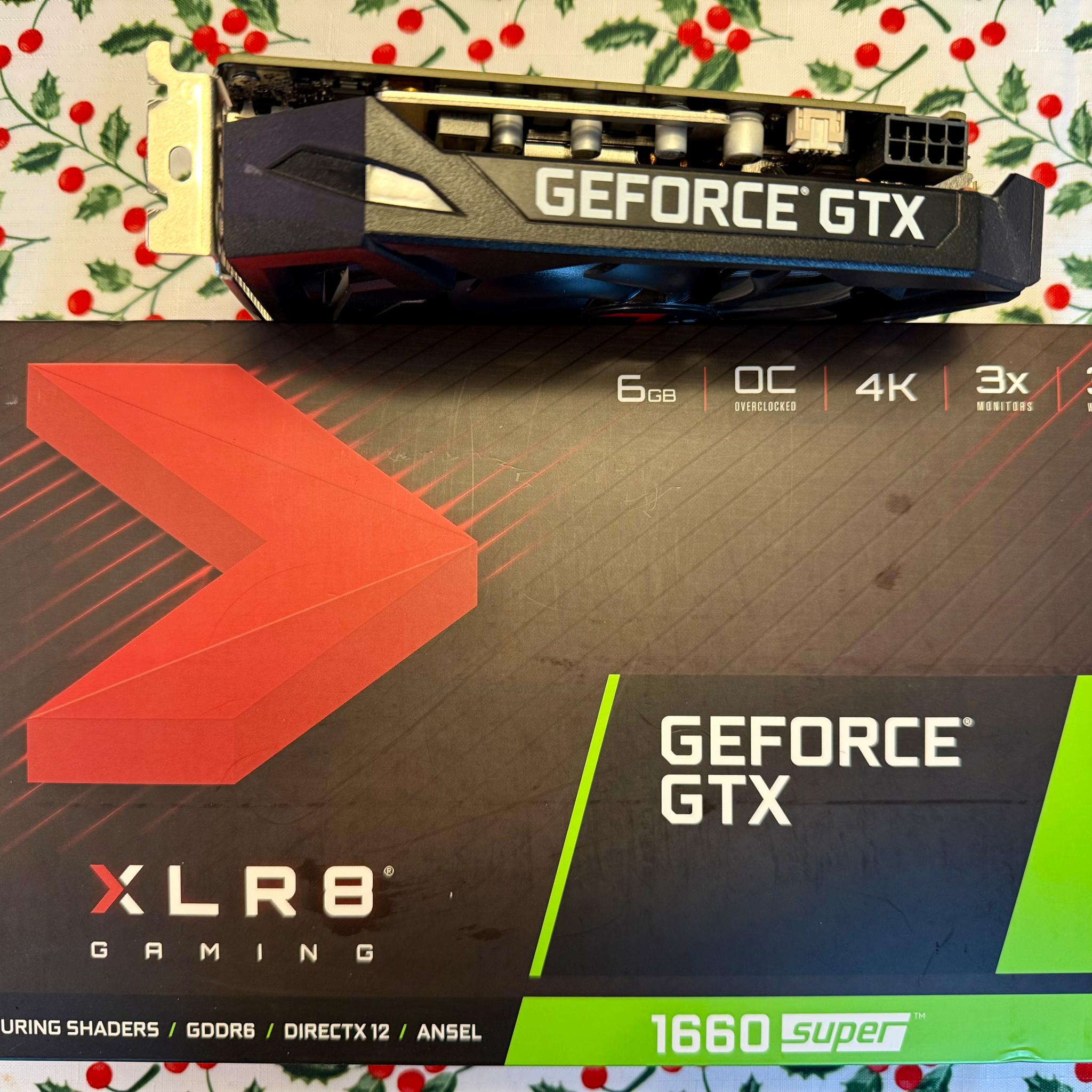 PNY GEFORCE® GTX 1660 SUPER™ 6GB XLR8 Gaming Overclocked Edition