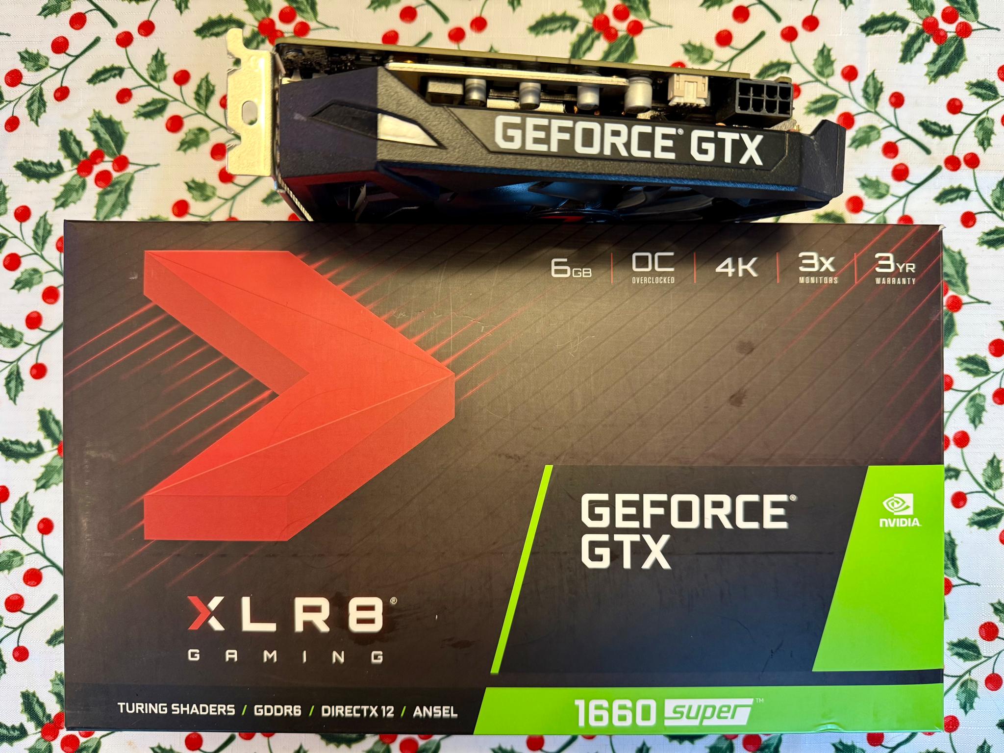 PNY GEFORCE® GTX 1660 SUPER™ 6GB XLR8 Gaming Overclocked Edition