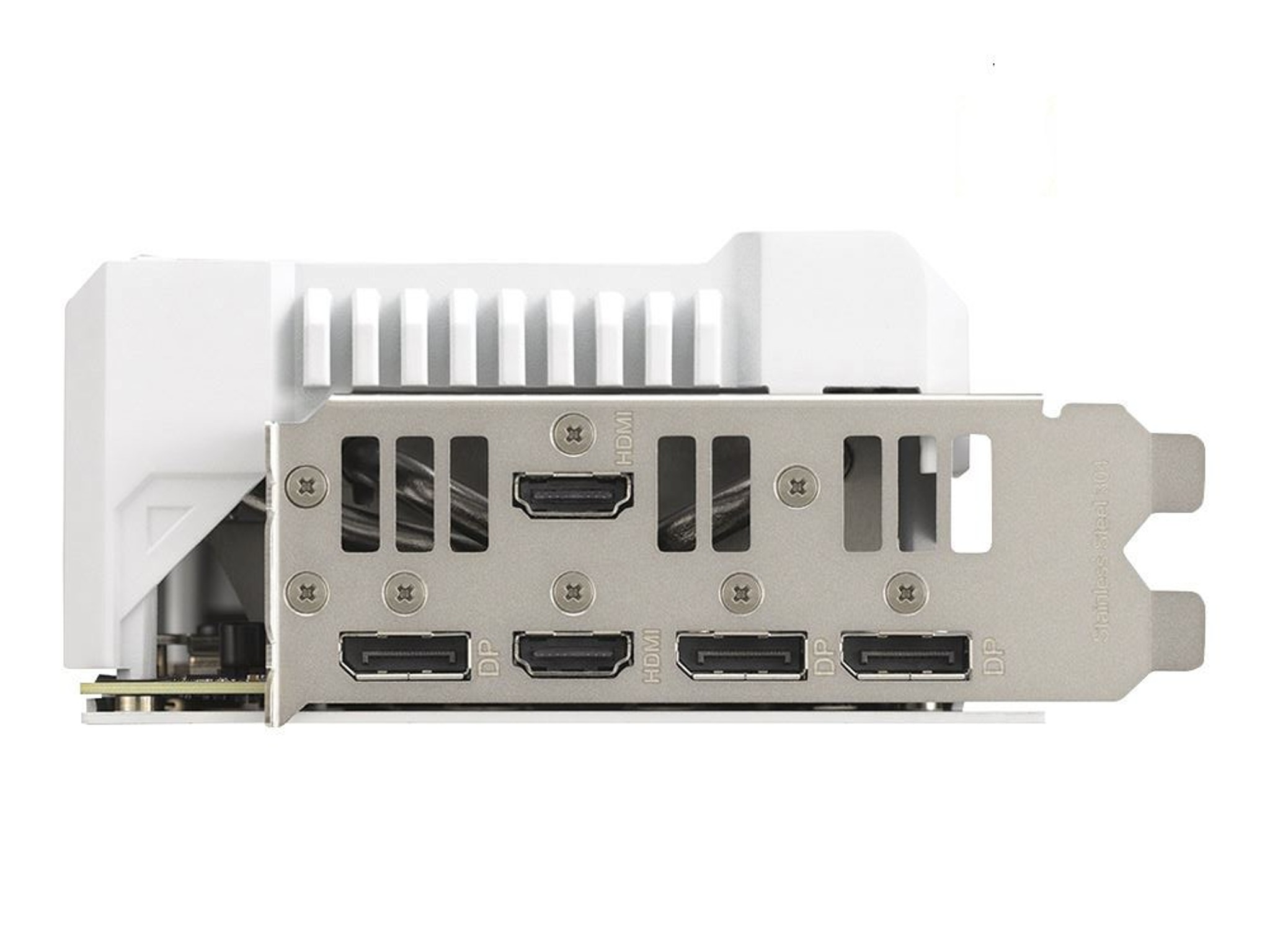 ASUS NVIDIA GeForce RTX 4070 Ti Super TUF Gaming White OC 3 Fan 16GB GDDR6X PCIe 4.0 Graphics Card
