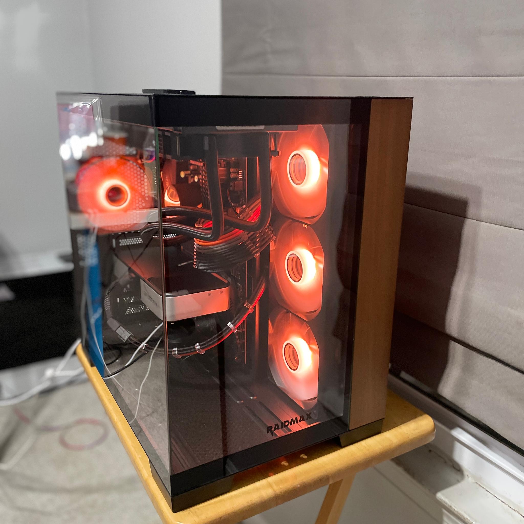 ☀️ SolarFlare RTX Gaming PC – 3060 Ti Performance Build