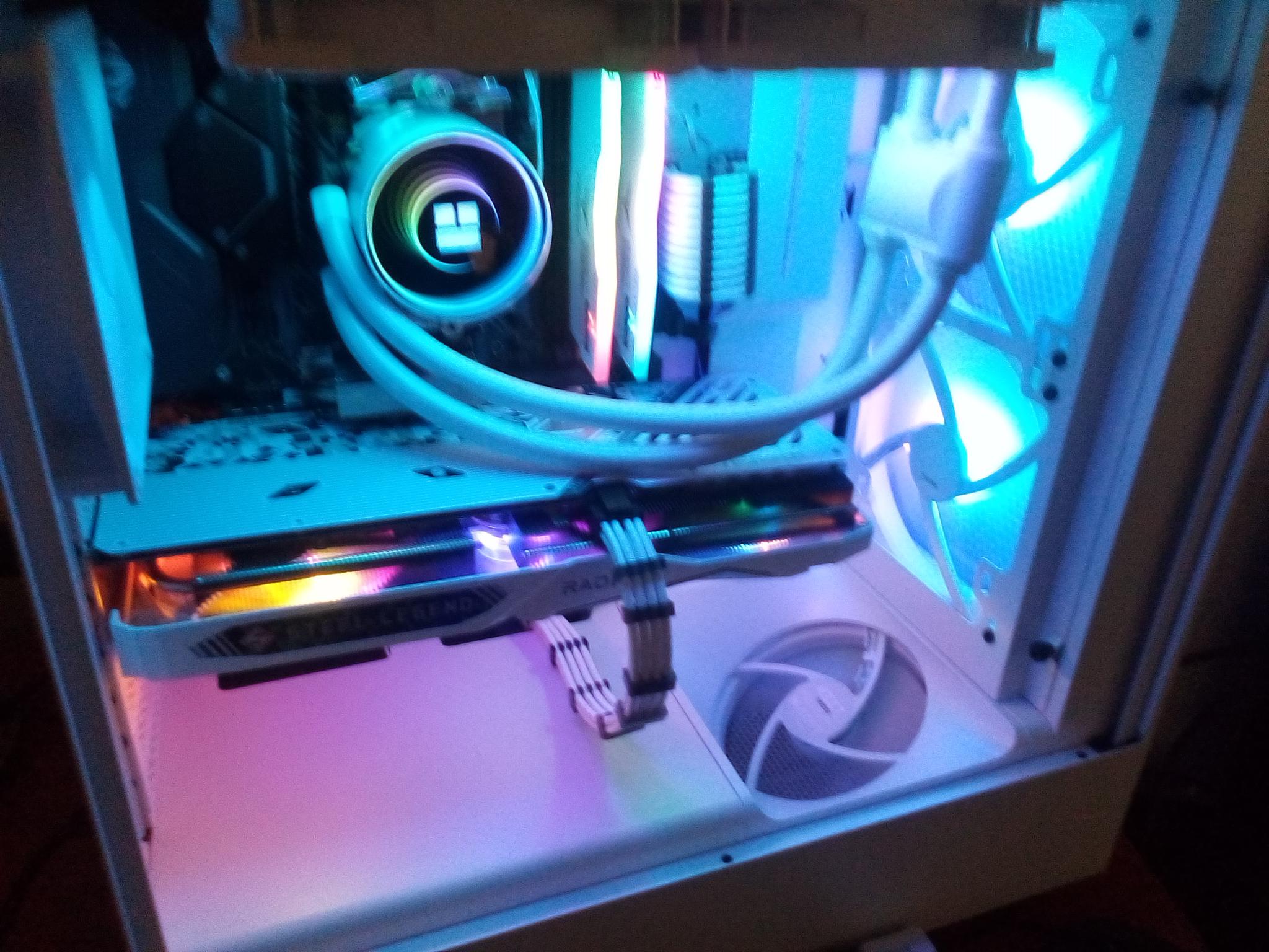 Newly Built Ryzen 7 5800X CPU/ RX7600 GPU