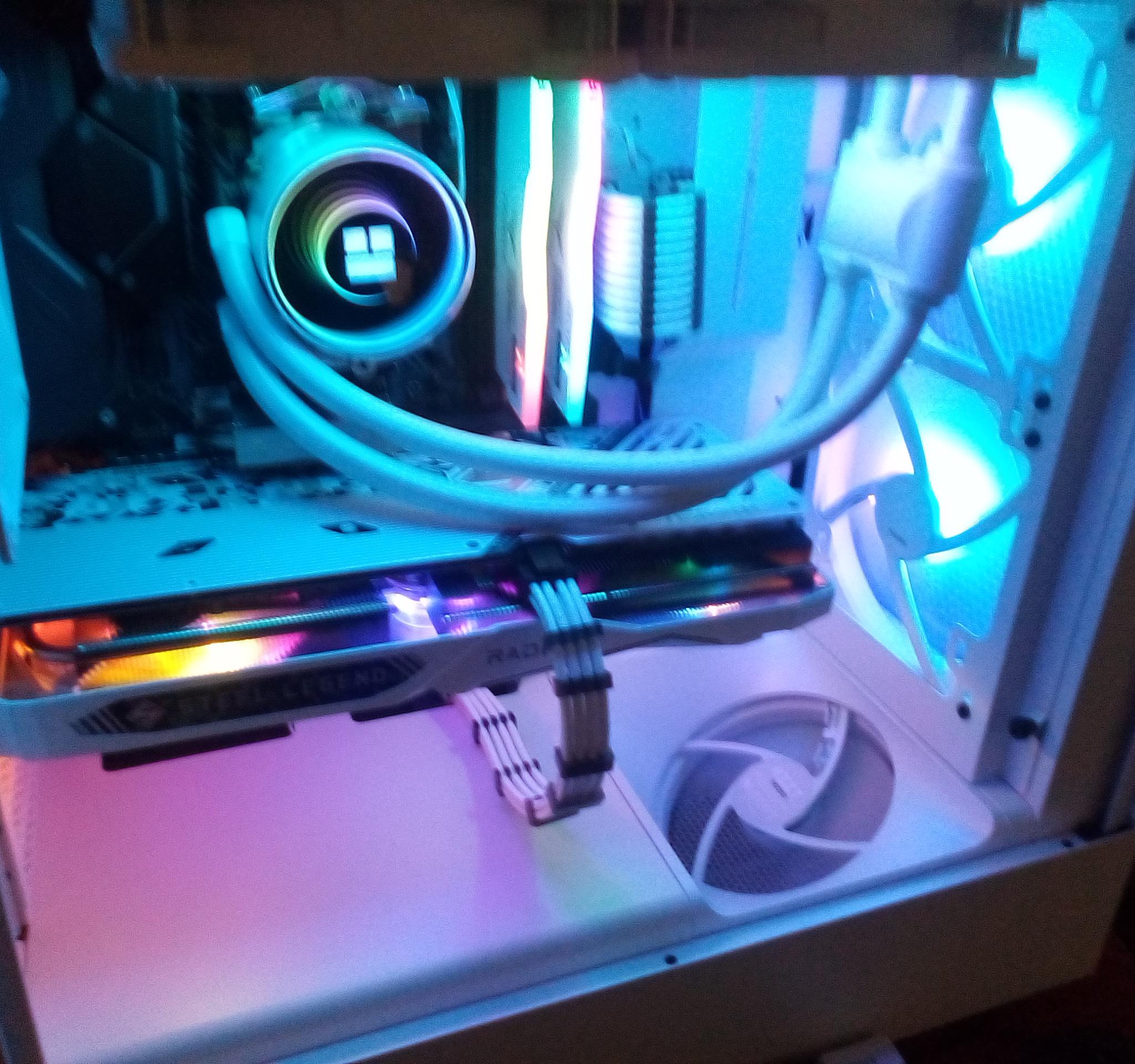 Newly Built Ryzen 7 5800X CPU/ RX7600 GPU