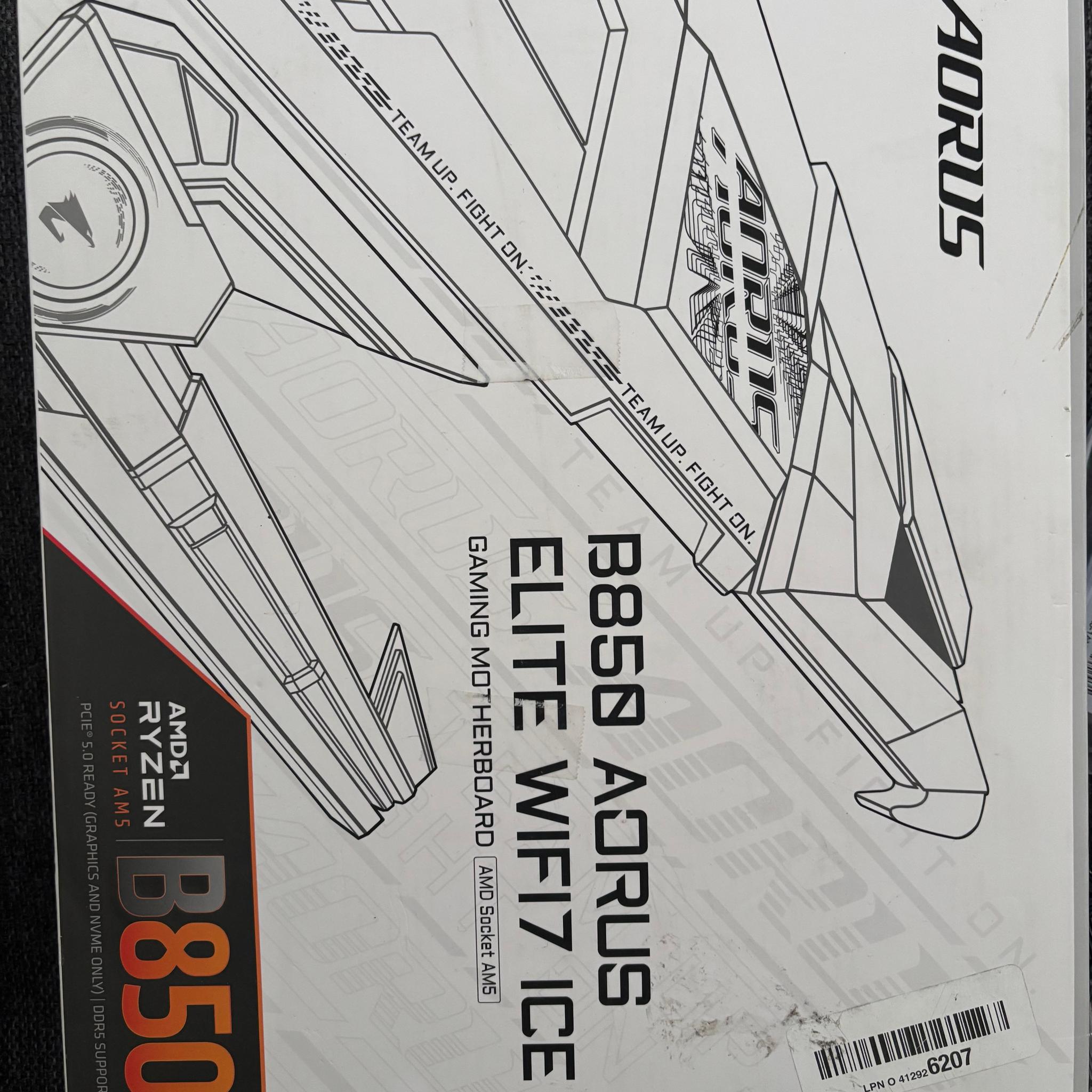 GIGABYTE B850 AORUS ELITE WIFI7 ICE