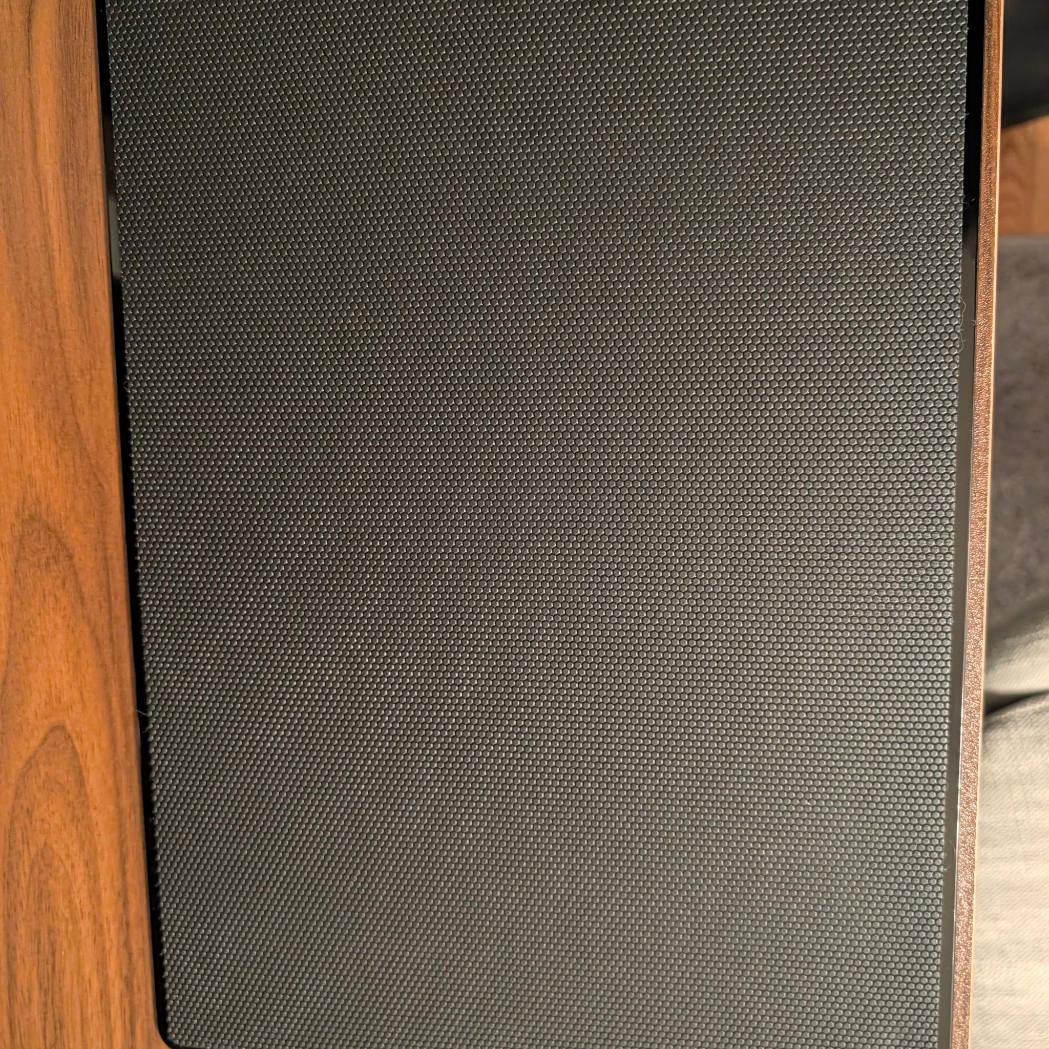 Matte black glass gaming mouse pad 13.7x9.8in (like new)