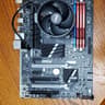 Pre-Owned MSI 7693 Ver5.1 Motherboard AMD FX 8350 CPU & Cooler Plus 32 GB AM3 Memory