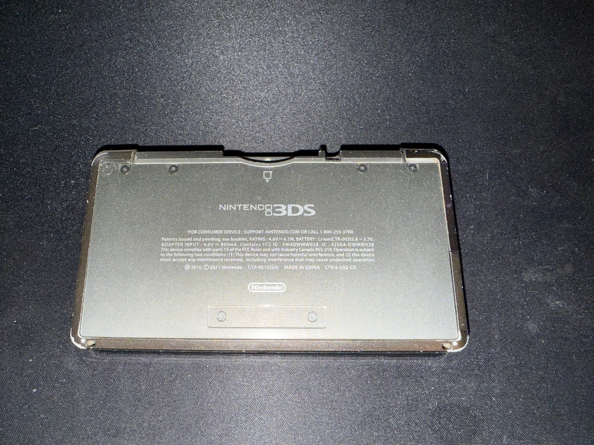 NINTENDO 3DS / BLACK
