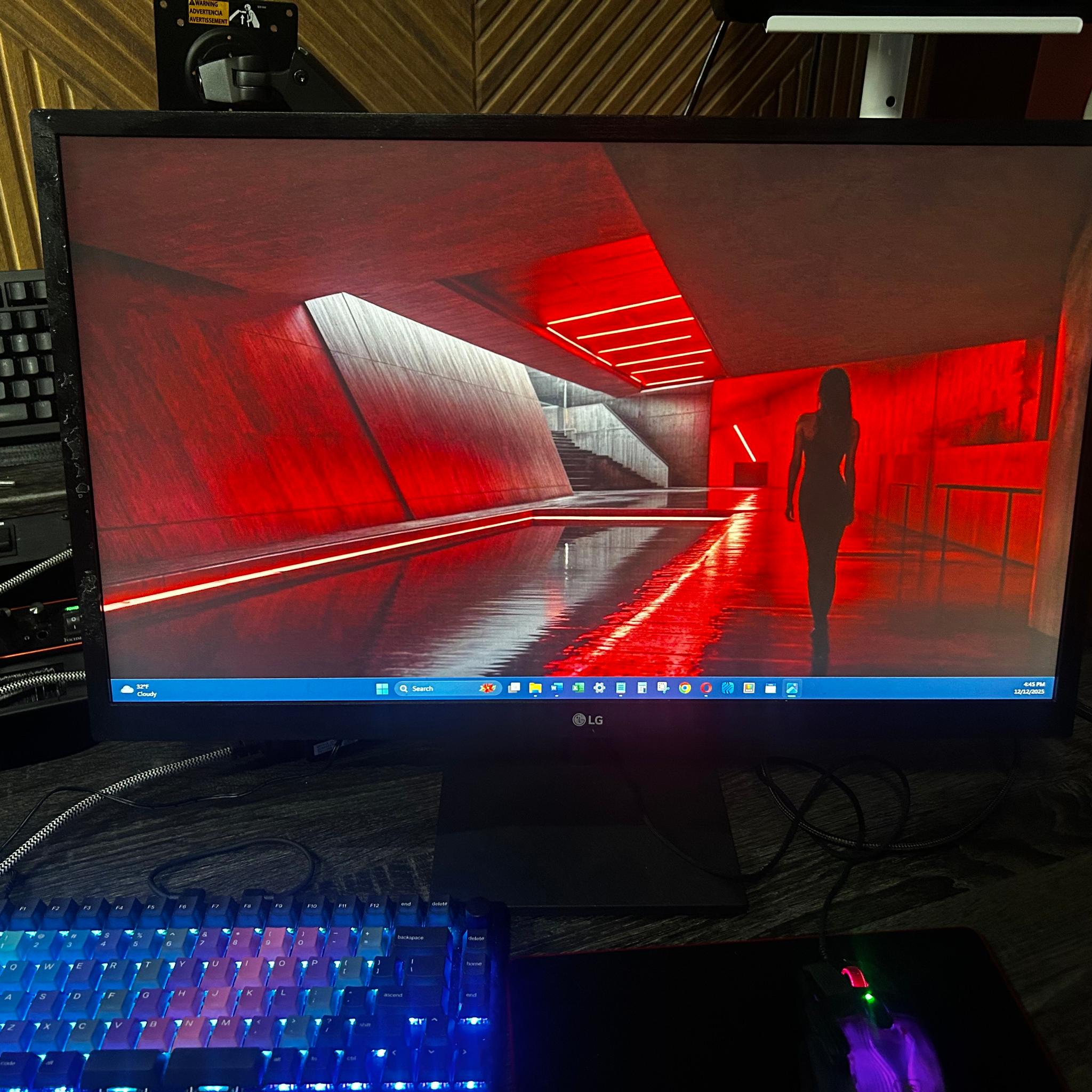 LG 27” Full HD (1920x1080) IPS LED Monitor with Radeon FreeSync™