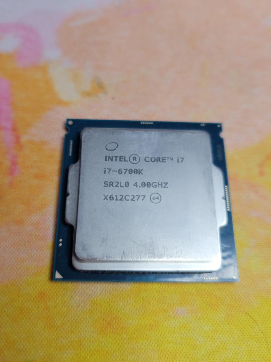Intel Core i7 6700k clean tested Good
