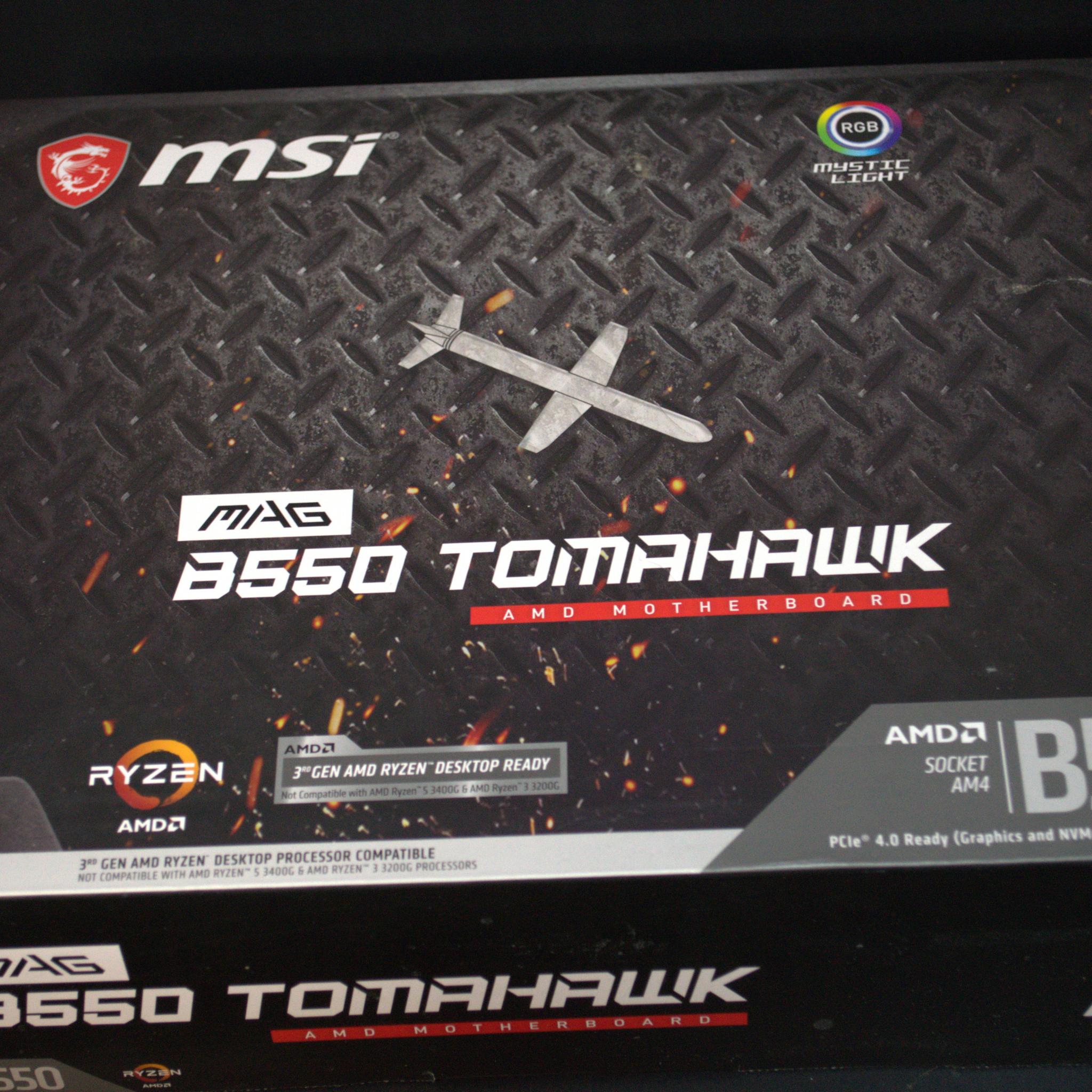 MSI MAG B550 TOMAHAWK ATX AM4 Motherboard – Great for Ryzen 5000 Builds